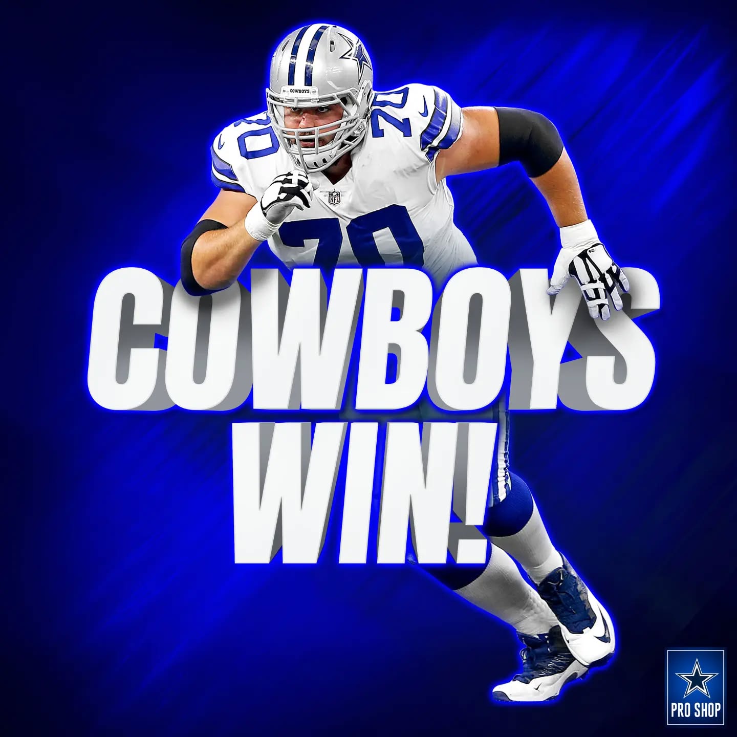 I know the season didn't end as we hoped, but a lot of work went into the creative this year. Happy to be able to share some work done for the Pro Shop social channels. 💪☆
•
•
•
#dallascowboys #cowboys #cowboysnation #graphicdesign #zackmartin #cowboyswin