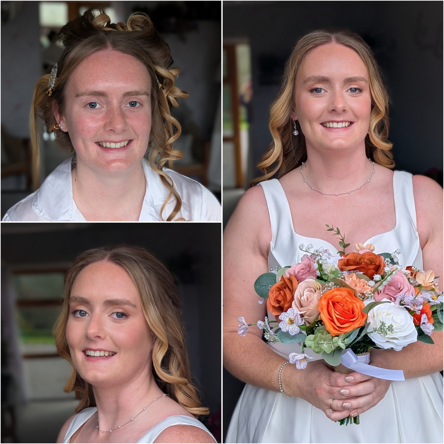 Lucy
What a beaut of a Bride @lucy_phillips99 was.
Lucy was so chilled and relaxed about everything, just my type of dream client!
We had such a lovely morning, we had loads of time so I was really able to make it a relaxed and calm start to the big day.
Lucy's requests were no false lashes, a glow skin finish but nothing heavy and her freckles still to shine through and a neutral lip the rest was up to me.
I started with lots of lovely skin prep to get that lit from within glow, I used light layers of skin products. I barely used any foundation the tiniest amount mixed into a glow base and used corrector and concealers were needed to create soft dimension and sculpting to her face. Warm tones on her skin with soft blushers, bronzers, highlighters and sculpting products in creams and powders lightly layered to give a long lasting and beautiful finish.
On the eyes I softly defined them with eye pencils and powders, concentrating on the lash line and outer edge, the eyeshadows I kept to a subtle shimmer in light colours to make her eyes pop with warm tones, subtle pink toned and neutral warm shadows to define her eyes. Groomed brows but not over done and the classic pink lip and ta da!
This type of makeup takes time to make it look effortless. Naturally enhanced with soft placement of makeup is my fav style and I was over the moon with the makeup look as was Lucy.
Loved that Lucy just trusted me to bring out her natural beauty, I love letting skin look like skin and always happy when we keep freckles on the nose too!
I have also included Lucy's chosen hairstyle if you swipe too to get the full look, I will post about hair and details soon!
I have seen some sneak peaks from @maria_broome_photography who was an absolute angel on the day, as always, but let's say my emergency sewing kit saw some more action on Lucy's dress and Maria was a star, as was Lucy considering! Justine was on coordination and food and dress helping too, team effort!
Lucy thanks so much for having me Congratulations again to you both!
Save if Lucy is your inspo
#millbrook #millbrookweddings #bridalmakeup #weddingmakeup #bridalhair #weddinghair #elopementweddingdevon #bride