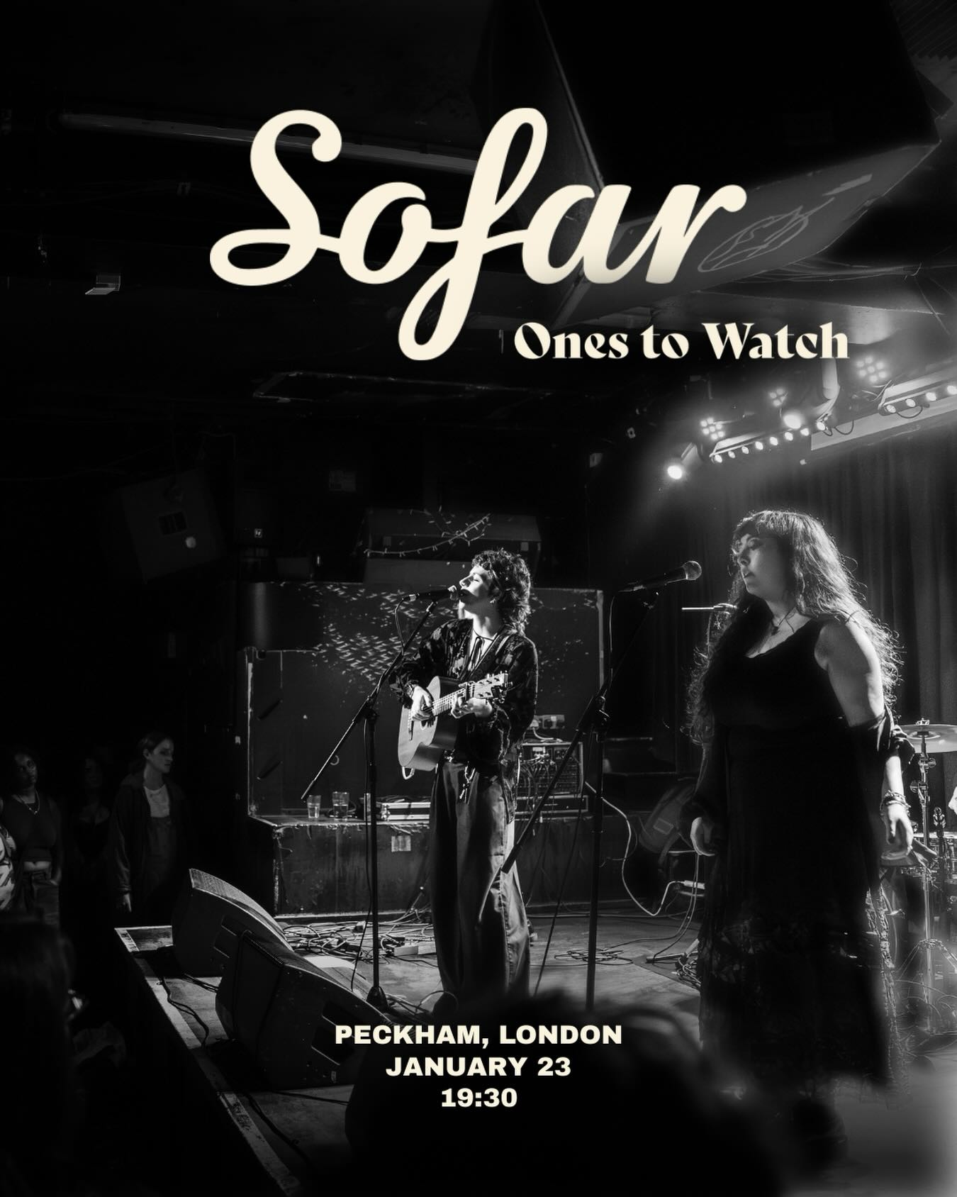 very excited to be playing a @sofarlondon Ones to Watch show this friday with the band eek 🪩
details where the links live x
📸 @maxjamesphotography