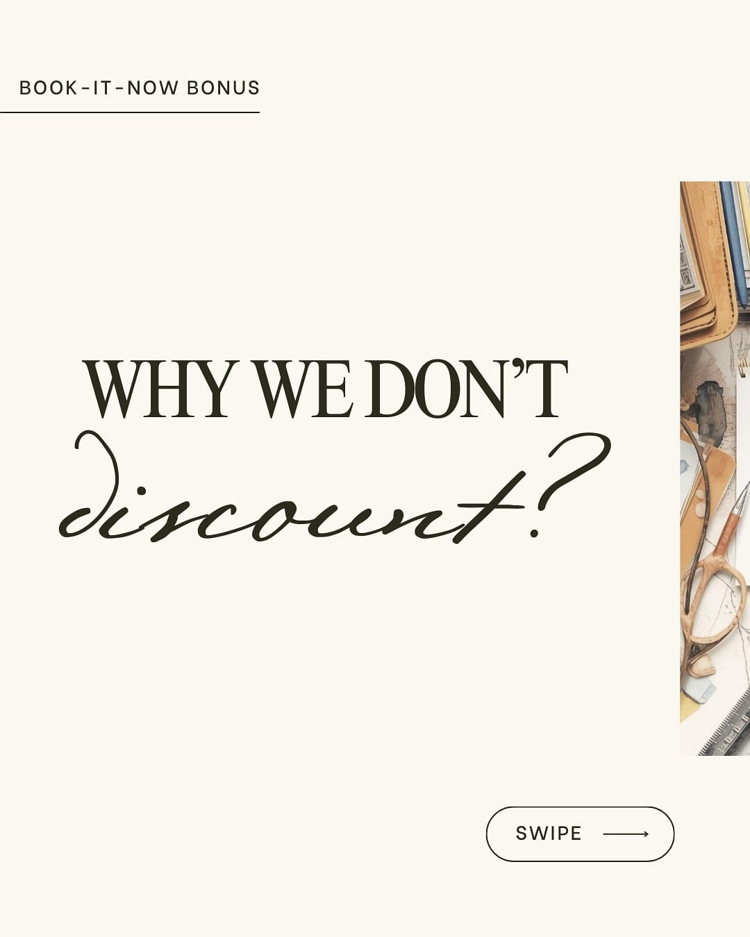 We believe premium events deserve premium value.
Instead of discounts, we offer thoughtful bonuses that elevate your event experience—without compromising quality.
Book Jan 18–24 and choose your bonus.
DM BOOKIT ✨
#BookItNow #BookingEarly #ExclusiveBonus #LimitedSlots #IntentionalPlanning
#PremiumPerks #NoDiscounts #ElevatedExperience #SmartPlanners
#SecureYourDate #PlanWithPurpose #ClientPerks #DMForDetails