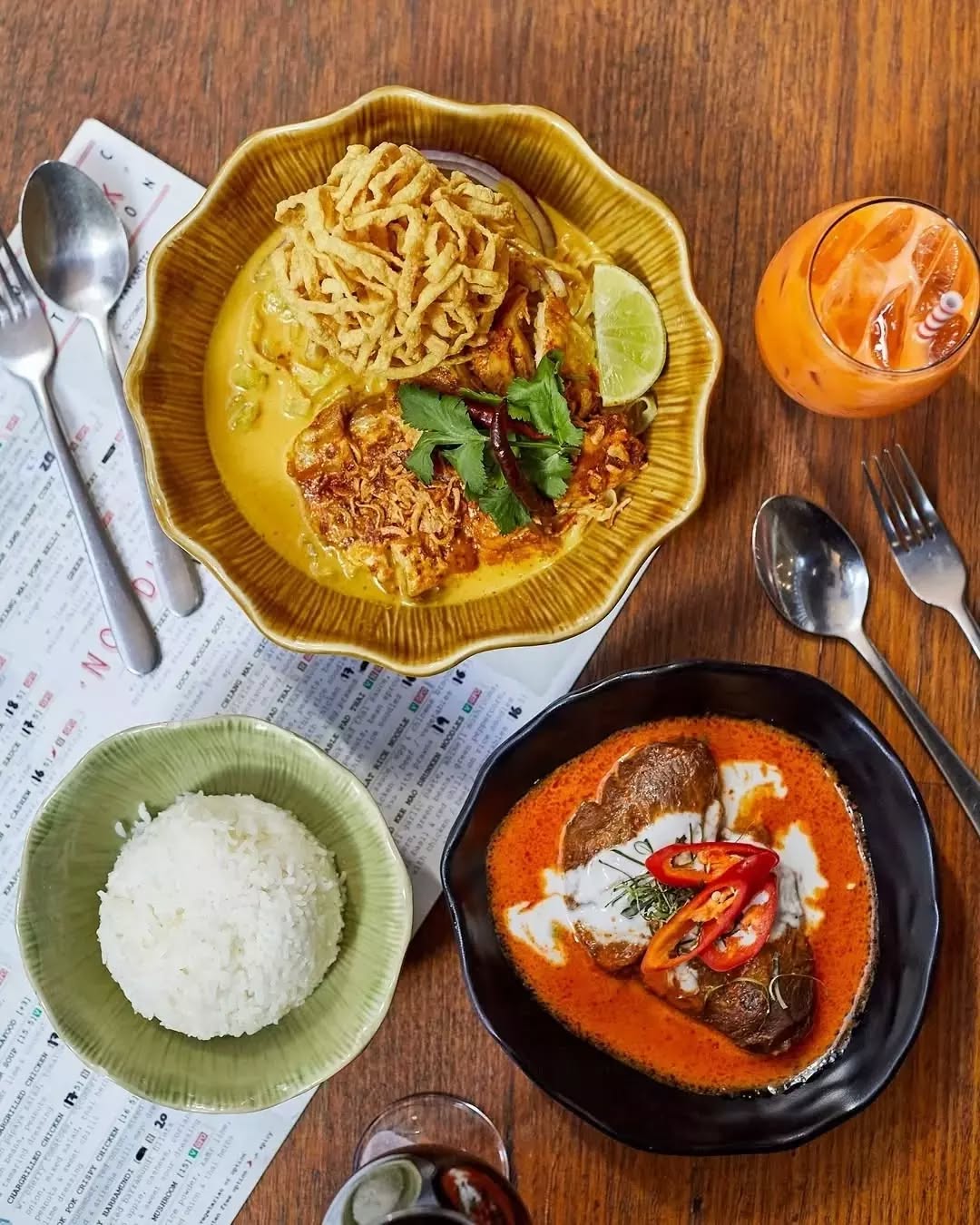 Our menu is made for city days that don’t slow down! 🍜✨
From quick lunch bowls to plates worth lingering over, everything’s inspired by the kind of food you’d eat wandering the streets of Thailand.
There’s always something calling your name, make a booking via the link in bio!
#ThaiStreetFood #StreetFoodMelbourne #PokPokJunior #CBDFoodies #MelFoodLovers #MelbourneNoodles #CityLunchSpots #AsianStreetFood #BangkokStyle #LunchInTheCBD #MelbourneCafes #EatMelbourne #ThaiFoodMelbourne #MelbourneCoffee #MelbourneRestaurants #MelbFoodScene #FoodInMelbourne #ThaiCuisine #MelbourneDinner #MelbourneCBD #BourkeStreetEats #MelbourneLunch #MelbournePastries #MelbourneEats #MelbourneFoodie