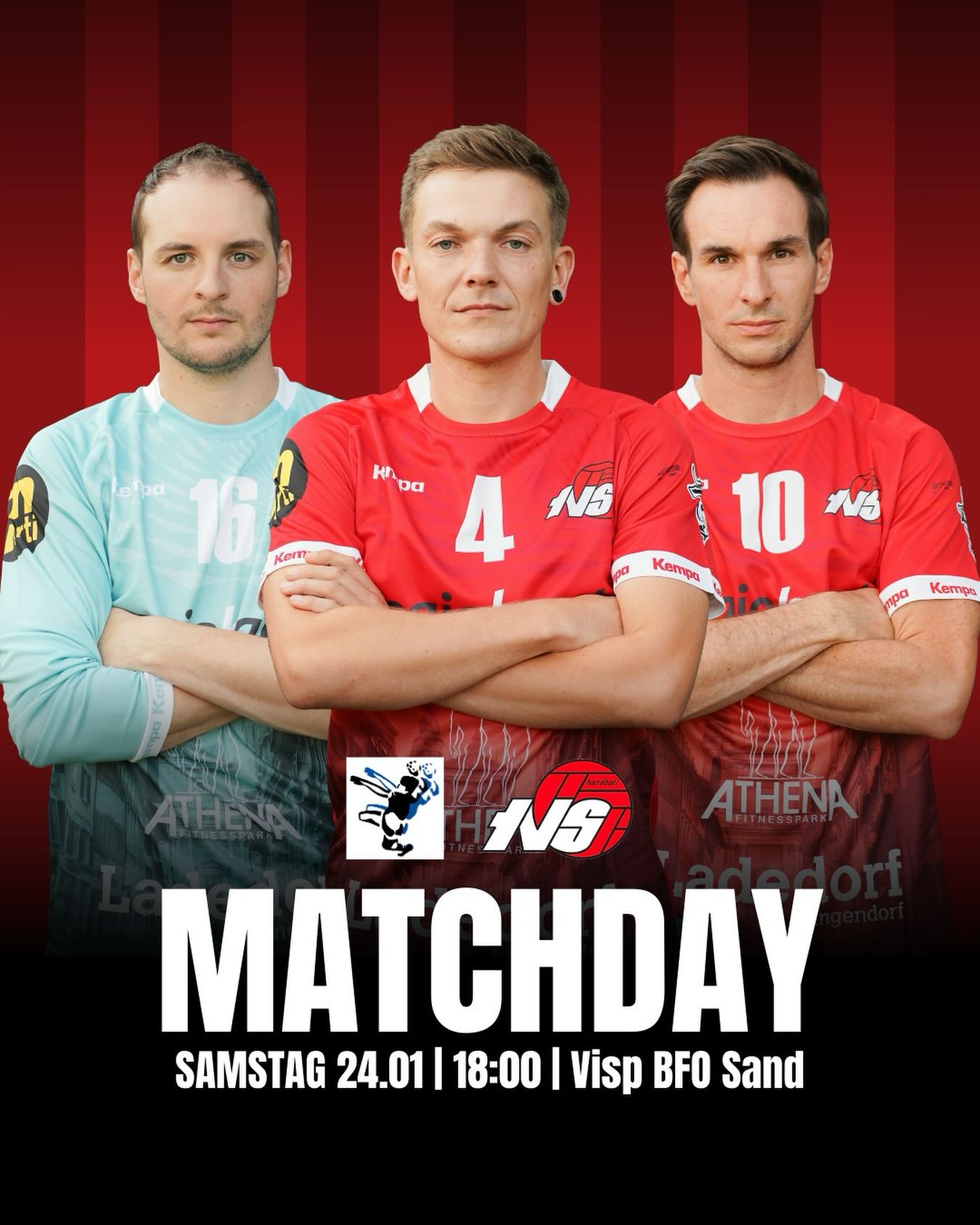 📍Schwere Aufgabe im Wallis📍
Am kommenden Samstag, 24. Januar, reist der TV Solothurn ins Wallis. Auswärts wartet mit dem KTV Visp eine echte Knacknuss. 💥
Die Visper stehen aktuell auf Tabellenrang 2 und stellen mit 429 Toren aus 12 Spielen eine der gefährlichsten Offensiven der Liga. Entsprechend hoch ist die Hürde für die Ambassadoren. Das Hinspiel im CIS ging mit 39:33 klar an die Walliser – Solothurn weiss also, was ihn erwartet.
Nach dem starken Auftritt zuletzt will der TVS nun auch auswärts zeigen, dass er mit den Topteams mithalten kann. Dafür braucht es über 60 Minuten höchste Disziplin, eine kompakte Defensive und Mut im Angriff.
🗓 Samstag, 24. Januar 2026
⏰ 18:00 Uhr
🤾♂️ KTV Visp vs. TV Solothurn
📍 Visp BFO Sand
📺 Liveticker in der Bio