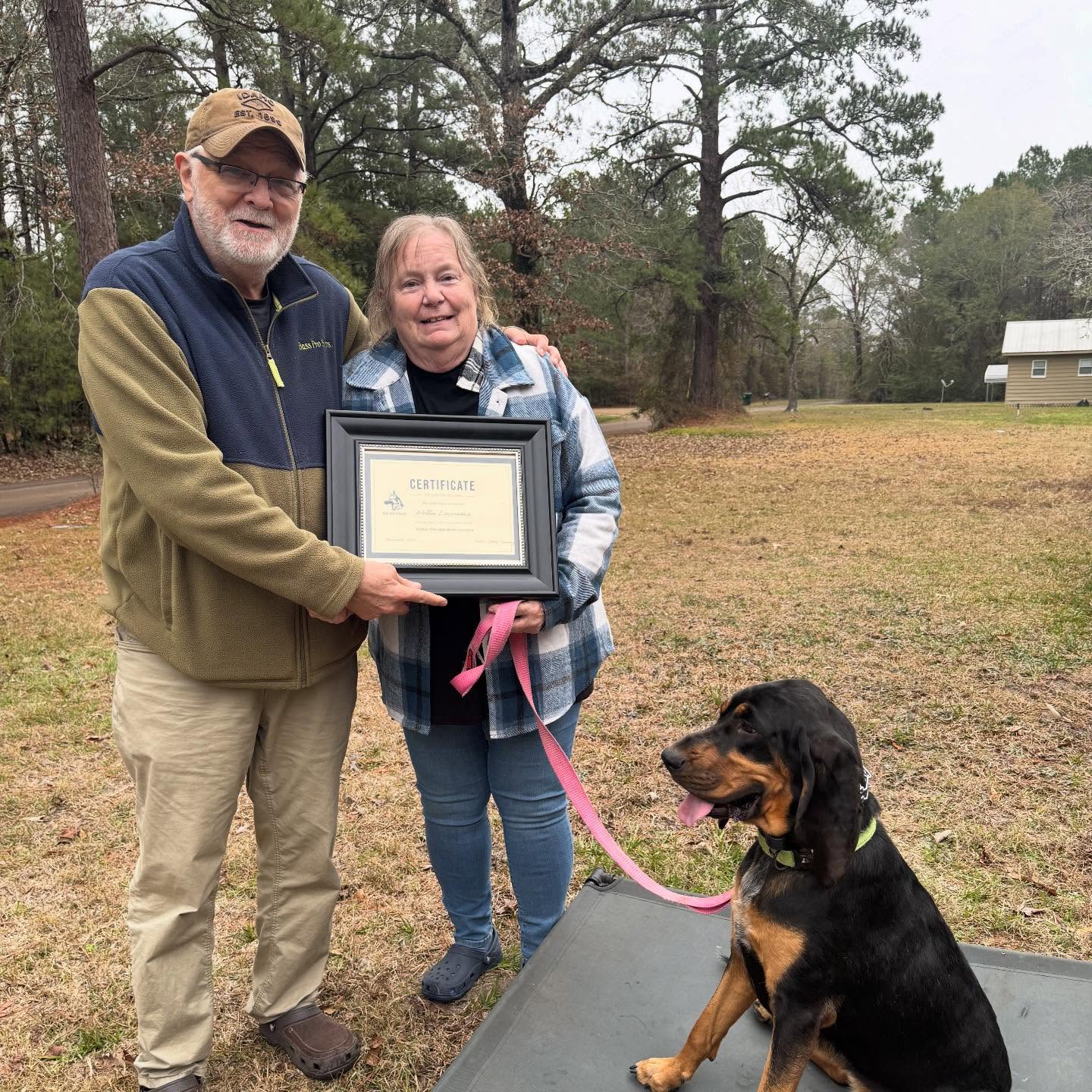 Nellie graduated our stay & train program this afternoon! Congratulations Nellie!