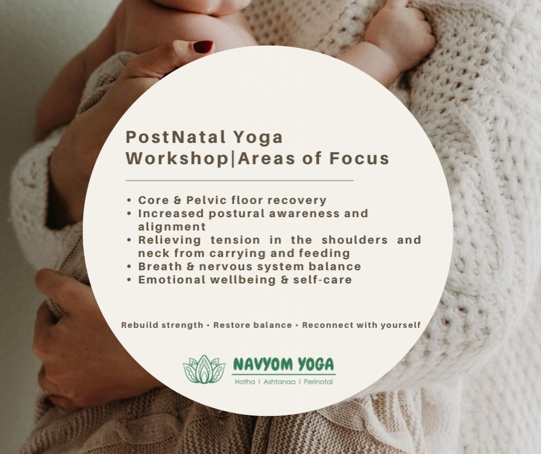 Upcoming PostNatal Yoga Workshop 👨🍼
6 Weeks Journey. A gentle,supportive space for new moms to recover and recharge
🗓️Starting February 9th, 2026
Limited spots available
👉 Register now to reserve your spot
#newmom #postpartum #postpartumsupport #yogaformoms #postnatalyoga