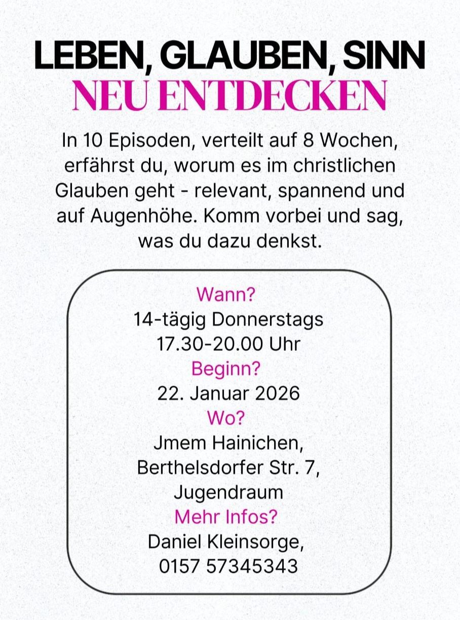 Youth Alpha - Seid dabei!