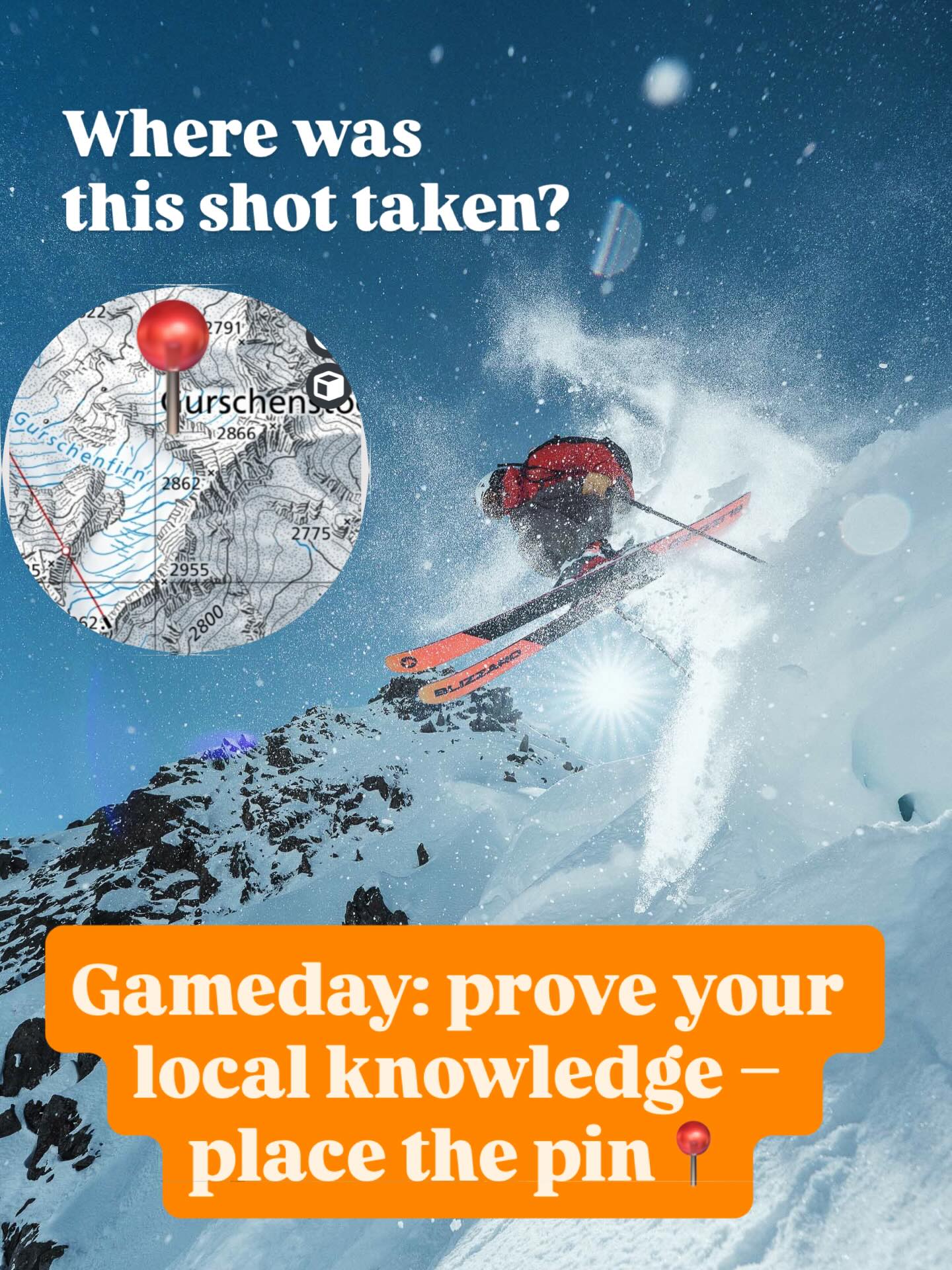 🇨🇭Quiz: Wie gut kennst du den Gemsstock?
📍 Kannst du auf der Karte exakt einzeichnen, wo dieses Bild aufgenommen wurde?
🎁 Mach mit bei unserem Gewinnspiel auf www.andermatt-guides.ch – und gewinn ein Paar Ski von Blizzard-Tecnica! ⛷️🔥
Photocredit: @tobinmeyers
👉 Markier Freunde, die den Gemsstock genauso lieben wie du!
⸻
🇬🇧 Quiz: How well do you know the Gemsstock?
📍 Can you pin on the map exactly where this photo was taken?
🎁 Join our quiz at www.andermatt-guides.ch – and win a pair of skis from Blizzard-Tecnica! ⛷️🔥
👉 Tag friends who love Gemsstock as much as you do!
⸻
@andermatt.official @andermatt_sedrun_disentis @blizzard_tecnica @imholzsportandermatt @vailmtn
#andermattguides #weloveskiing #freerideandermatt #skitouring