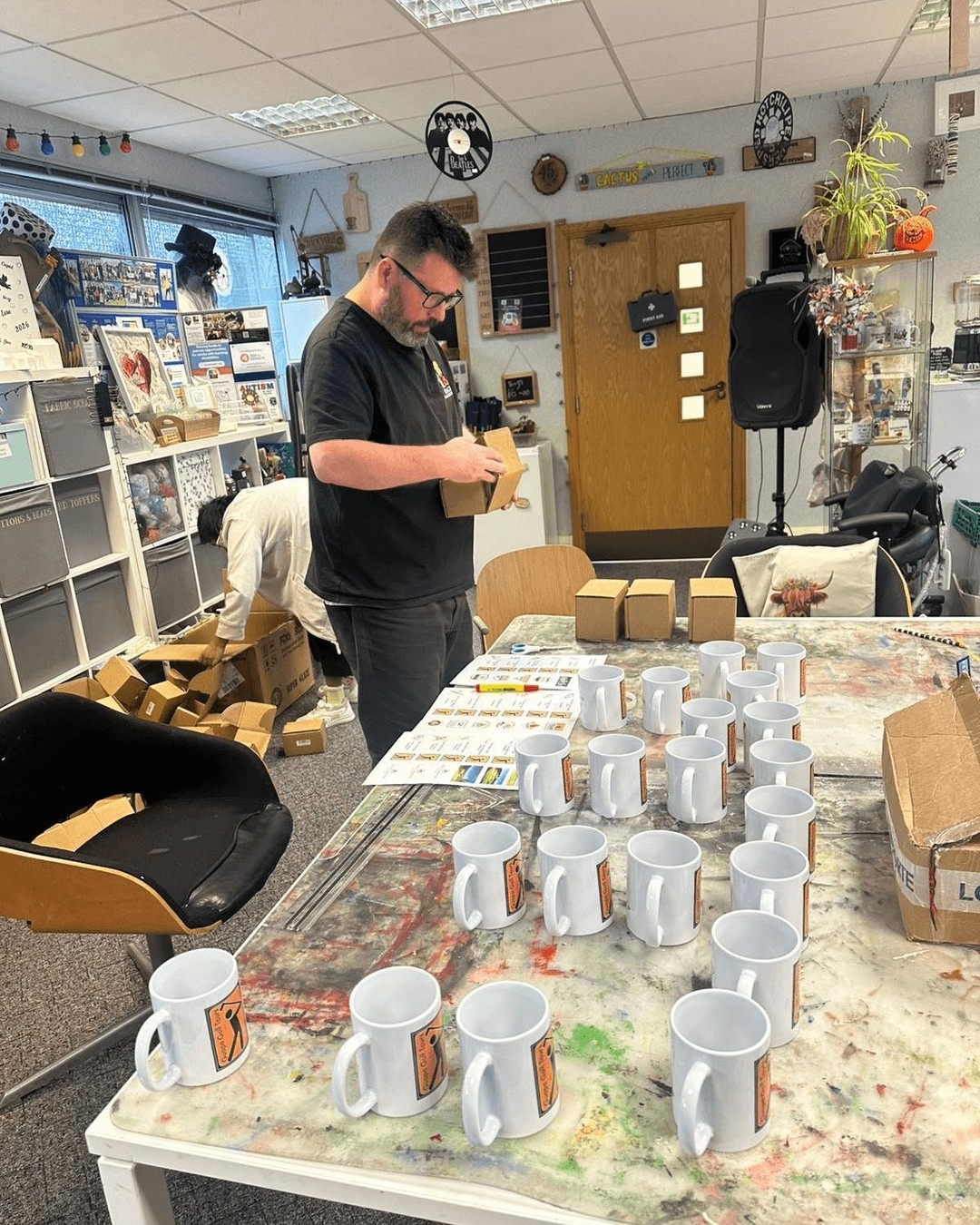 Another order complete 👏
The team have recently finished an exciting order of 34 custom mugs!
Every order from Reach supports our mission to help adults with learning disabilities build confidence and independence ❤️
Find out more - link in bio.