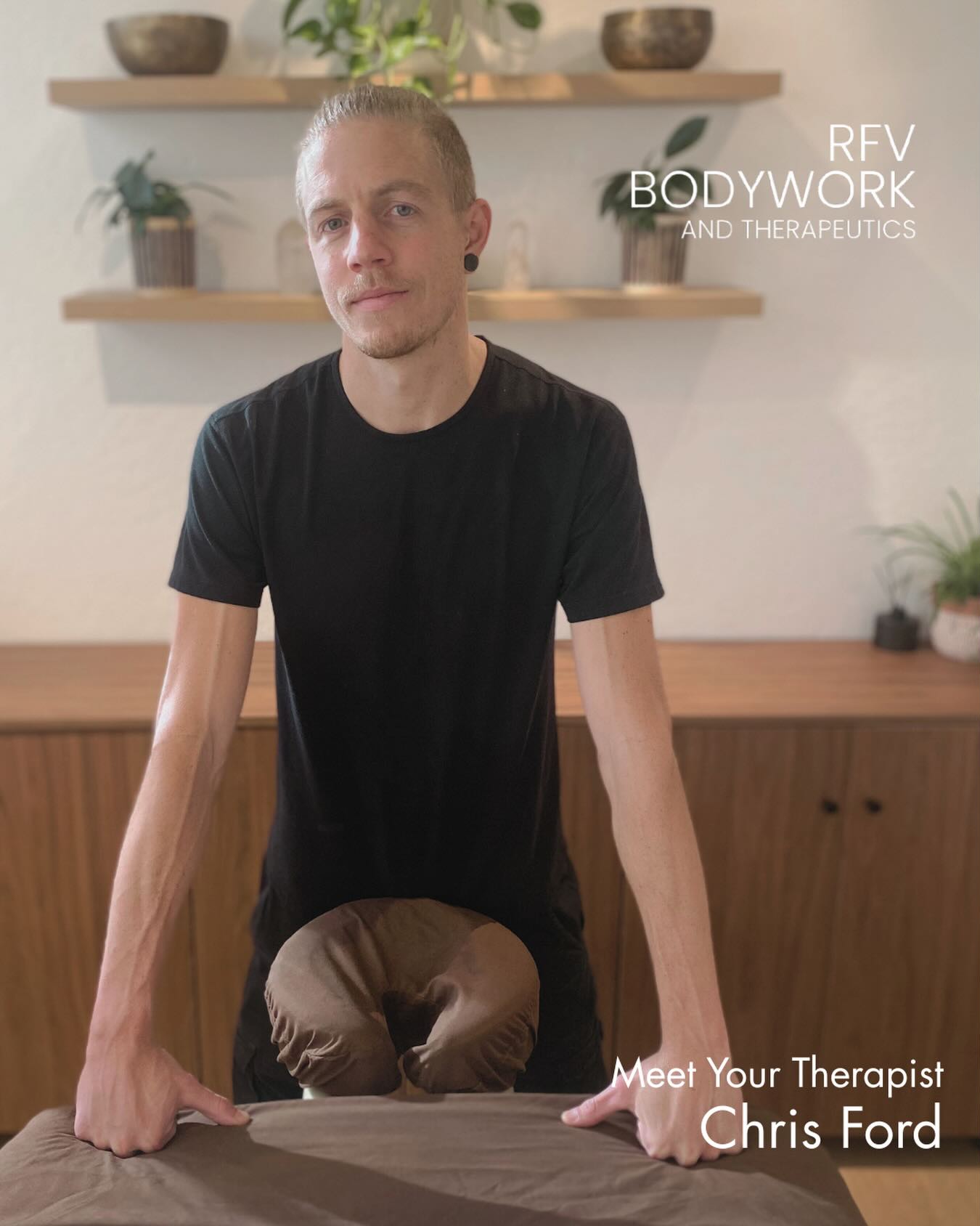 👋🏽 Meet Chris — Co-Collaborator & Therapist at RFV Bodywork & Therapeutics
Chris Ford is a massage therapist specializing in Deep Tissue, Prenatal, Swedish, and Sports Massage. He combines intuitive precision with advanced therapeutic techniques to help clients release chronic tension, improve mobility, and achieve lasting relief.
He takes a results-driven yet deeply supportive approach to bodywork, customizing each session to meet the individual needs of the person on the table. Whether a client is recovering from physical strain, managing stress, or simply seeking to feel more at ease in their body, Chris aims to create a space where they feel truly heard, supported, and revitalized.
In addition to his massage expertise, Chris has training in nutrition, epigenetics, and health optimization. He views care through a whole-body perspective, addressing not only symptoms but the broader picture of well-being. He is passionate about helping clients reconnect with their bodies, reduce pain, and cultivate long-term resilience.
Outside the treatment room, Chris lives the principles he teaches… growing his own food, biking local trails, and spending time in nature. This grounded, embodied approach informs both his work and the way he shows up for his community.
#massagebasalt
#massagecarbondale
#rfvbodywork
#coloradowellness
#healthoptimization