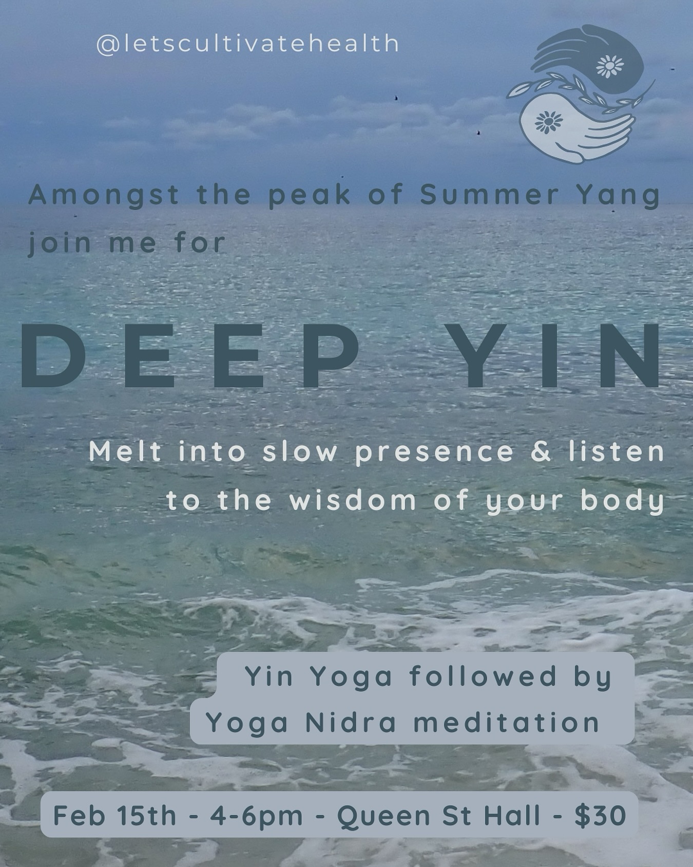 Dreaming up some Deep Yin for next month. Have you had a big and beautiful (possibly busy) summer ? Are you needing some deep rest, a few hours to soften into stillness with yourself, some rejuvenating downtime to recharge the batteries?
I ran this workshop last year around the same time and it was well received. Inspired to offer it again this year. Spaces will be limited so grab your ticket now if you’re keen.
Feb 15th - an opportunity to romance yourself.
4-6pm - end of the weekend, end of the day chill out vibes.
$30 - buy tickets via the shop website (link in bio).
Message with any questions. Props provided, bring a mat, some water and something to cover your eyes.
#deepyin #yinyoga #yogayeppoon #yeppoonyoga #yeppoonworkshop #yoganidra