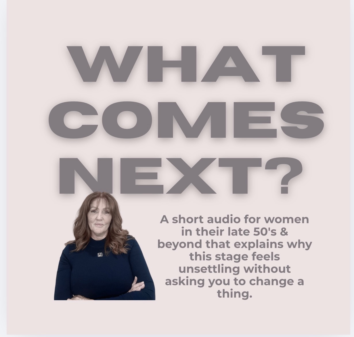 I’ve recorded a short audio.
It’s for women in their late 50s and beyond who feel quietly unsettled, not unhappy, not lost.. just unsure why the old rules no longer seem to apply.
This isn’t motivation and it isn’t advice. And it isn’t about fixing anything.
The audio explains why this stage of life often feels the way it does, even when nothing is actually wrong.
Many women have said the same thing after listening:
“I thought this was just me.”
It isn’t.
If this resonates, you can listen quietly, in your own time.
There’s nothing to do afterwards.
Link in bio 🔗 for the free audio
#whatcomesnext #perspective #yvettekinkade #conversations