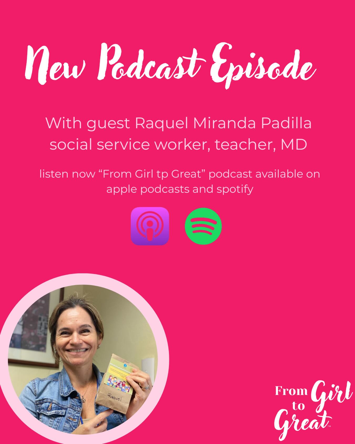 New podcast available on Apple podcasts and Spotify‼️