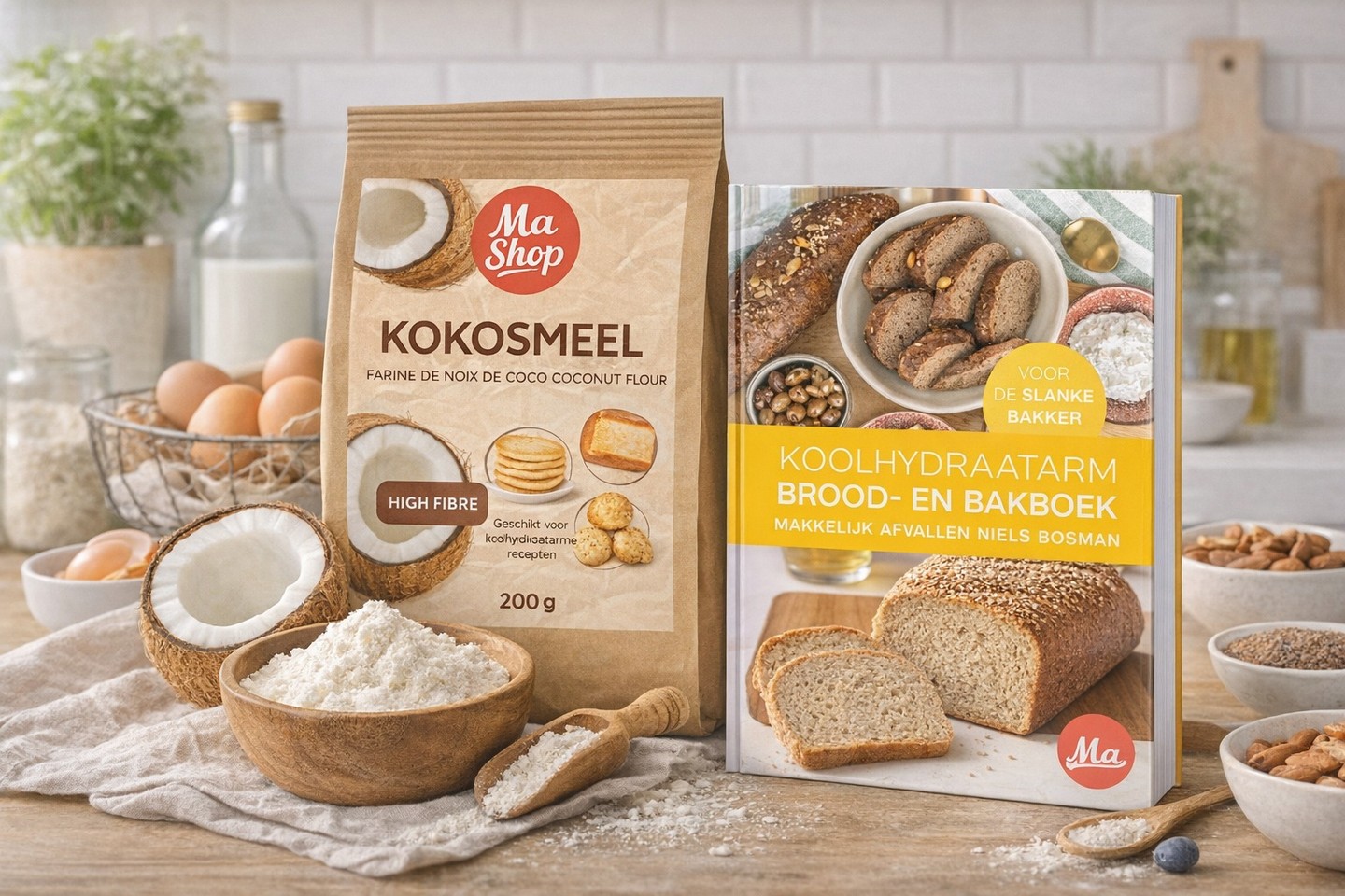 🍞 Brood zonder buikklachten? Het kan wél.
Wil je brood en gebak blijven eten,
maar zonder opgeblazen gevoel of energiedip?
Het Koolhydraatarm Brood- & Bakboek is een aanvullend bakboek
voor iedereen die:
✔ last heeft van een broodbuik
✔ koolhydraatarm wil bakken
✔ graag zelf aan de slag gaat
✔ op zoek is naar haalbare alternatieven
Dit is geen programma en geen stappenplan.
Wel een praktisch boek vol brood- en bakrecepten die passen in een koolhydraatarme leefstijl.
✨ Nieuw: MA heeft nu ook eigen bak-ingrediënten
zoals kokosmeel én amandelmeel.
Zo kan je meteen starten met bakken, zonder omwegen.
Koolhydraatarm bakken hoeft niet ingewikkeld te zijn. https://www.rfr.bz/i676240