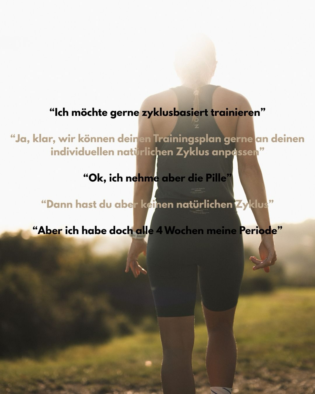 Kleiner Servicepost, da diese Unterhaltungen tatsächlich immer noch sehr häufig vorkommen in meinem Alltag als Trainerin. 🥲
Frage an euch:
Gibt es hier Menschen, die das nicht wussten? (Alles anonym 😉)