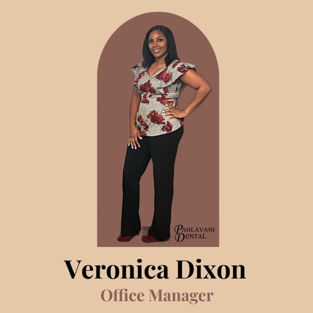 🌟✨Meet our Team! ✨🌟
We present to you the best Office Manager in the field, Mrs. Veronica Dixon!
We asked Veronica some questions so you can get to know her a little better 👋
1. Do you have any nicknames?
My #1 nickname is “Peanut” from when I was a little girl that my grandmother named me. God rest her soul in 2004. 🙏 😇
The office staff call me V or Roni 😂😂
2. Favorite Karaoke Song?
My favorite karaoke song is Tennessee whiskey. 🥃🎶
3. What are your hobbies?
My hobbies are baseball, cornhole, ping pong and cups beer pong and being the best at every sport that I play with family. 😂😂
4. What is your favorite part of your career?
My favorite thing about my career is making sure that the patients are happy with the end results of their smile. ✨
5. How long have you been involved in a career in dentistry?
I’ve been at Pahlavani Dental since 2017 💪and I have worked in Dental for 16 years. I’ve went from being a dental assistant to be an office manager and I love my job!
If you would like to meet Veronica and the rest of our team, stay tuned or contact us at:
📞: (202)797-0090
📧: info@pahlavanidental.com
🧑💻: www.pahlavanidental.com
#pahlavanidental #dcdentaloffice #womenindentistry #dentist #flosslikeaboss