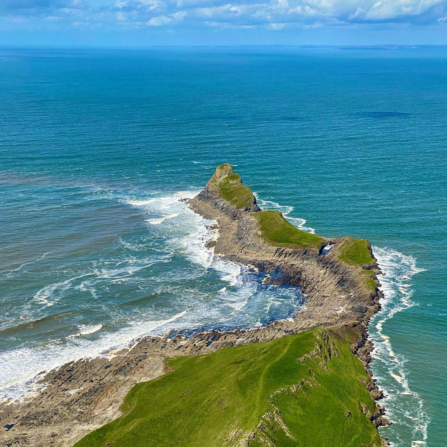 Worms head looking dramatic on an experience flight today, snapped by our instructor @mcflightinstructor โฐ๐๐โ๏ธ