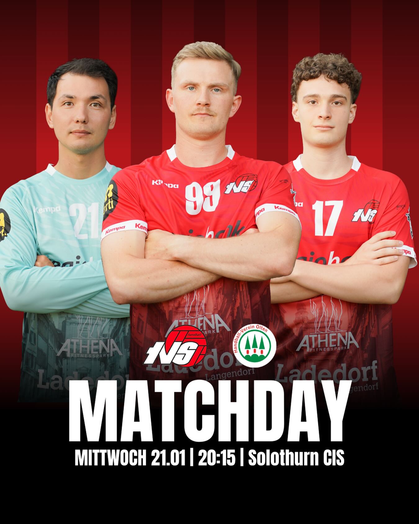📍 Kantonsderby im CIS – Rechnung offen! 🔥
Am Mittwoch, 21. Januar, steht für den TV Solothurn ein echtes Highlight auf dem Programm: Kantonsderby gegen den HV Olten!
Anpfiff ist um 20:15 Uhr im heimischen CIS Solothurn. 🤾♂️
Die Ausgangslage verspricht Spannung pur. Olten liegt aktuell im Tabellenmittelfeld auf Rang 6, mit drei Punkten Vorsprung auf den TVS – allerdings auch mit zwei Spielen weniger. Umso wichtiger ist dieses Direktduell für die Aarestädter, um weiter Boden gutzumachen.
Zusätzliche Brisanz bringt das Hinspiel, das Olten in einer packenden Partie in den letzten Sekunden mit 33:32 für sich entscheiden konnte. Eine Niederlage, die in Solothurn noch nicht vergessen ist – die Rechnung ist offen. 💥
Nach dem starken Auftritt zum Rückrundenauftakt will der TVS den Schwung mitnehmen, vor heimischem Publikum ein Zeichen setzen und im Derby zurückschlagen. Einsatz, Emotionen und Intensität sind garantiert.
🗓 Mittwoch, 21. Januar 2026
⏰ 20:15 Uhr
🤾♂️ TV Solothurn vs. HV Olten 1
📍 CIS Solothurn
📺 Liveticker in der Bio