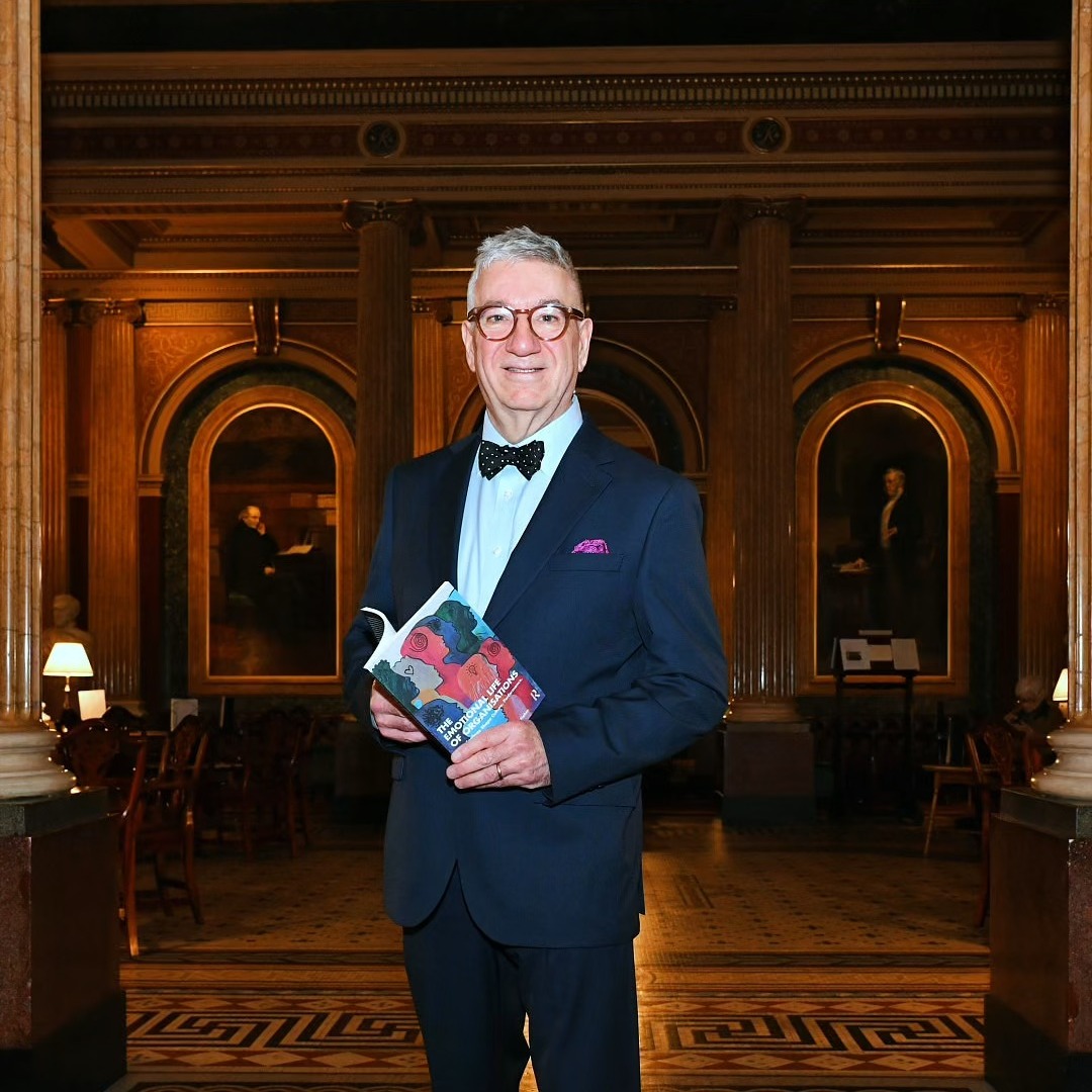 We spend a lot of time at work talking about strategy, values, purpose, and performance, but far less time talking about the feelings that actually make these things happen.
In this clip, from a reading at the launch of The Emotional Life of Organisations, I use a simple analogy, because you can read endlessly about farming, study different breeds of cows, and absorb all the theory you like, but nothing prepares you for the smell when you walk into a cowshed.
👉 Work is the same...
You can read business books, study for an MBA, and follow the latest thinking, yet none of that prepares you for the emotional atmosphere, the unspoken tensions, and the quiet politics that shape everyday working life.
People are often very clear about what they think they are doing at work, but much less honest about what they are feeling while they do it, even though those feelings drive behaviour far more than most organisations like to admit.
This is the first of three short clips from the reading.
If you have ever wondered why rational organisations behave irrationally, this may feel familiar.