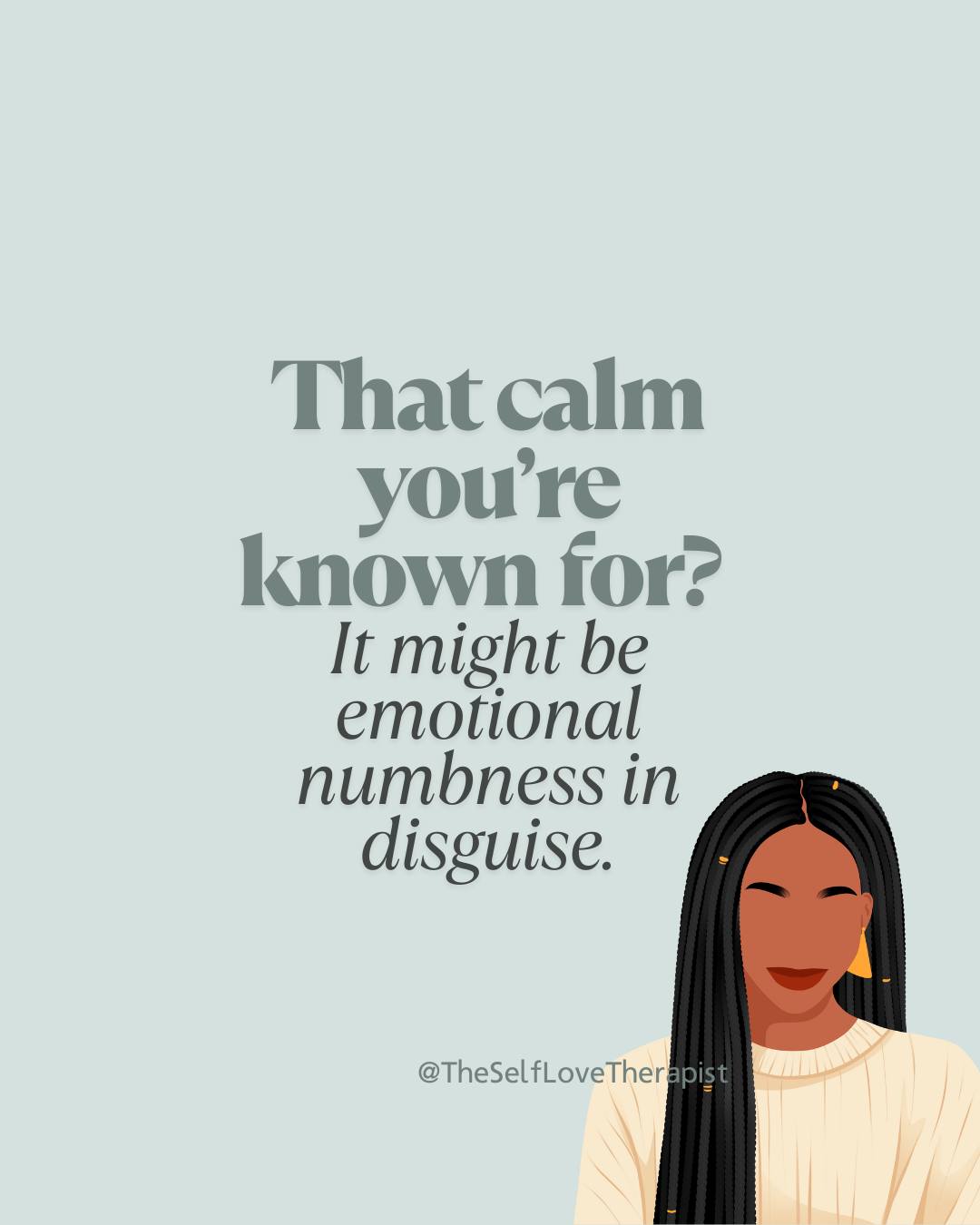 You’ve been the “easygoing one” for as long as you can remember. The calm friend. The partner who never makes a fuss. The one who keeps the peace.
But let’s be real: that calm? It’s not always peace. Sometimes, it’s emotional numbness; your body’s way of saying, “It wasn’t safe to feel here, so I’ll just shut it all down.”
Maybe you were the kid who held everything together. The one who didn’t cry, didn’t complain, didn’t need anything.
Now, as an adult, it might look like:
🧠 Feeling detached in relationships
🧠 Saying “I don’t know” when someone asks how you feel
🧠 Struggling to cry, even when things hurt
🧠 Staying quiet instead of speaking up
Here’s the thing: none of that is your fault. It’s not your personality, it’s a survival strategy. And the good news? Survival strategies can be unlearned.
In therapy, we don’t bulldoze you into “feeling everything.” We go slow. We build safety together so your emotions can start to come back, without tipping you into overwhelm.
Because you deserve more than just “managing.” You deserve to feel alive, connected, and at home in yourself.
✨ You’re not too much for having feelings.
✨ You’re not weak for wanting connection.
✨ You’re not broken, you’re human.
💛 You don’t have to keep surviving by feeling nothing. You’re allowed to feel it all—and to do it in relationship, not alone.
📌 Save this post if “numb but chill” has ever been your vibe.
#EmotionalNumbness #TraumaHealing #RelationalTherapy #SystemicTherapy #HealingJourney #EmotionalHealth #BlackTherapistUK #TheSelfLoveTherapist