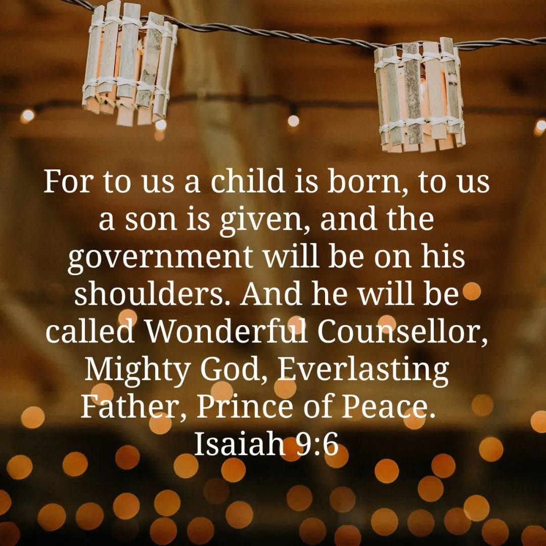 Wonderful Counsellor #adventnamesofjesus
In these days of great uncertainty, worry and concern, when everyone around carries similar burdens and can offer little comfort or encouragement, turn instead to the Wonderful Counsellor, the Prince of Peace who listens with love and hears our every trouble. He will comfort, He will lessen our fears, He will lighten our worrisome load. Put your trust in Him, a child turned man: the Son of God.