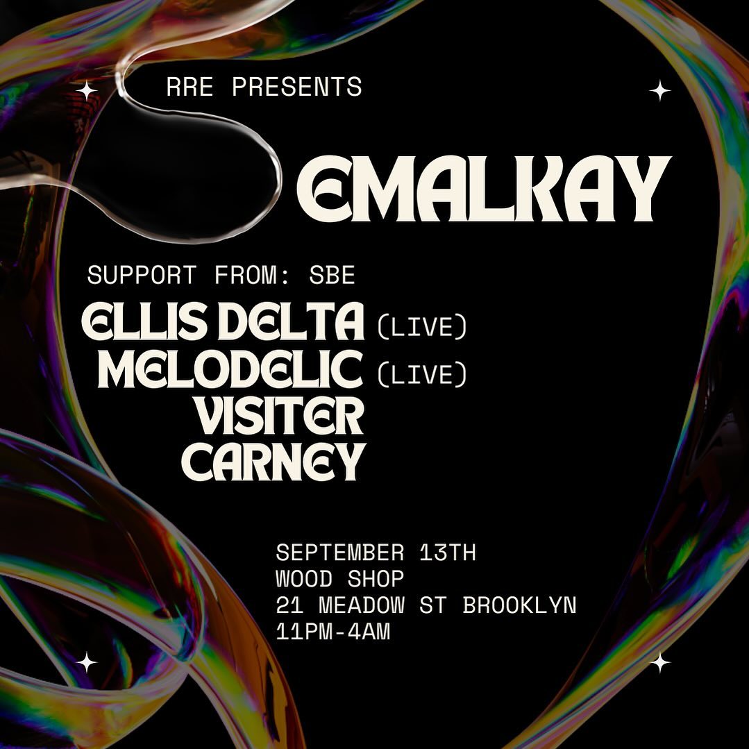 🌐 INCOMING TRANSMISSION 🌐
BASS: IMMINENT
SBE showcase in full effect supporting @emalkayofficial September 13 at Wood Shop
Limited $10 tickets available now via Dice (link in bio)
Our quest for a sound boy summer continues…
SEE YOU IN THE DANCE