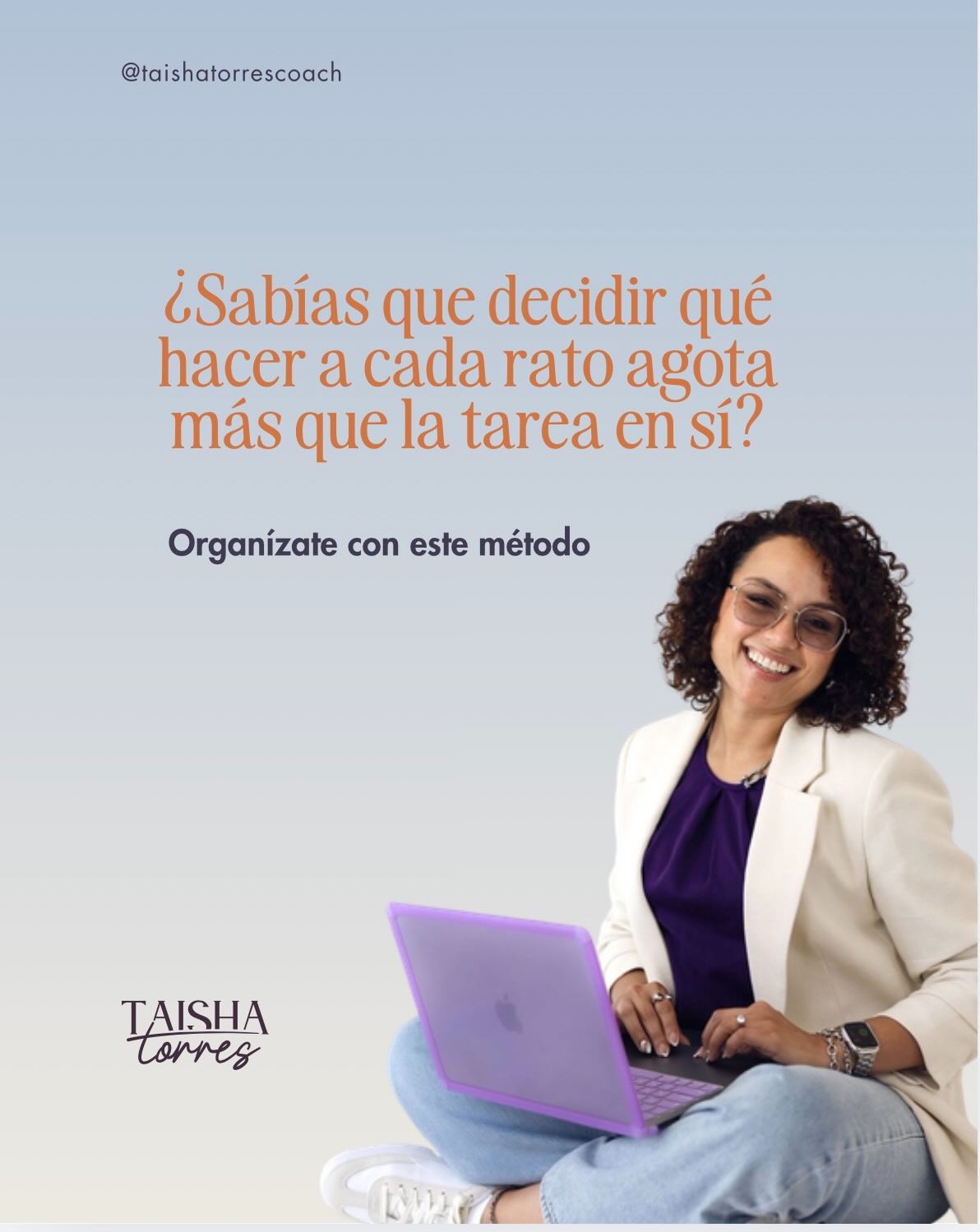 ¿Te sientes ocupada todo el día, pero al final no avanzas en lo que realmente importa?
No es falta de capacidad.
No es que “no tengas tiempo”.
Muchas veces es que estás cambiando de tarea todo el día y agotando tu energía mental.
El método batching te ayuda a:
✨ Reducir el desgaste mental
✨ Aumentar tu productividad sin trabajar más horas
✨ Enfocarte en tareas que sí generan ingresos
✨ Dejar de vivir reaccionando y empezar a trabajar con intención
Y tranquila…
esto no se nace sabiendo, esto se aprende.
Todo esto y mucho más lo aprenderás en mi taller online
“Haz que tus horas facturen”,
donde te enseño a organizar tu tiempo con enfoque, flexibilidad
y a trabajar de forma más inteligente, no más dura.
💬 Comenta TALLER y te envío toda la información.
#empreproductiva #larutaproductiva #mujerproductiva #mujeremprendedoras