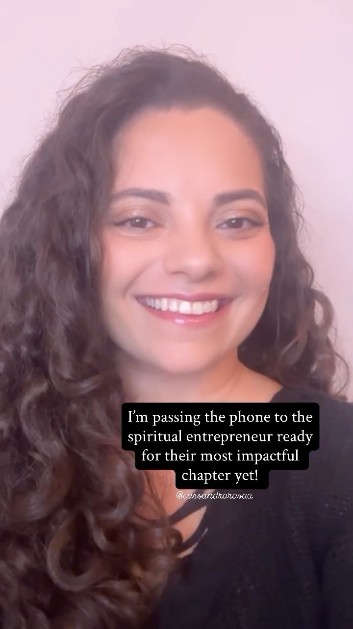 Heyy spiritual entrepreneur! How’s 2026 treating ya?
I’m loving the energy so far how about you? ✨
With it being a 1 year in numerology symbolizing new beginnings, there is no better time to turn the page of what was and create a fresh start!
Let’s make this our most impactful, fulfilling and profitable chapter yet shall we? 🙌🏼
Follow @cassandrarosaa for more impact focused business clarity and confidence content!