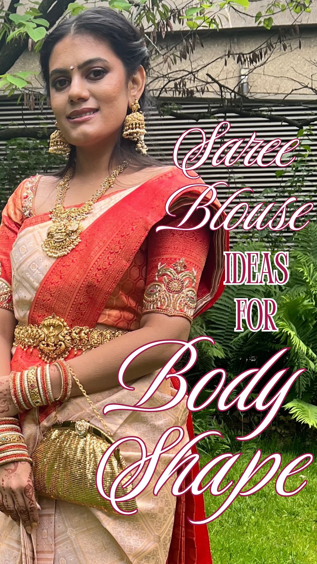 Sharing four fun blouse ideas for my triangle/pear shaped girlies to try next time!!! ๐๐ธ
Drape your sarees and flaunt your style โจ