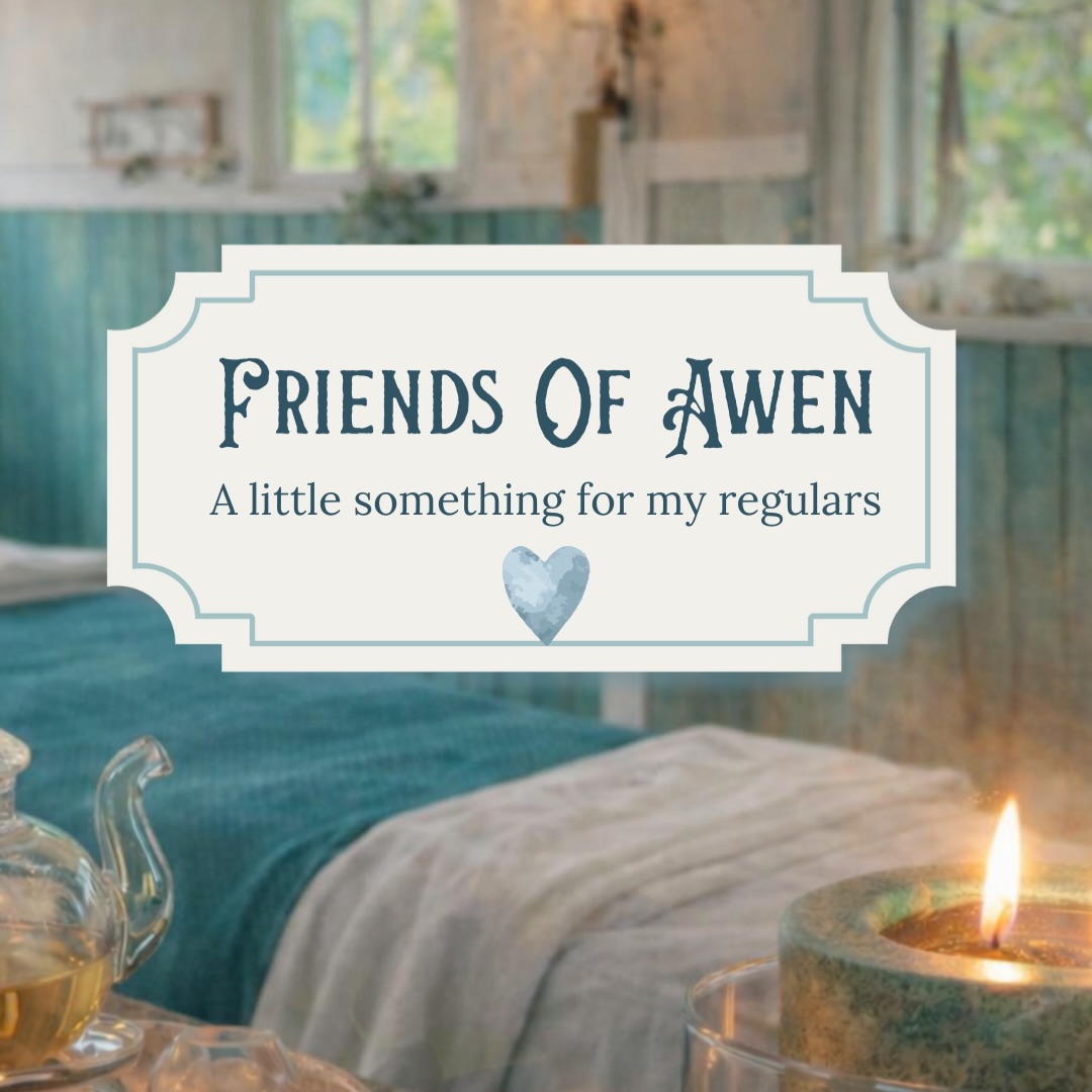 I’ve been thinking a lot lately about ways to treat my clients… especially the ones who’ve supported me so loyally over the last few years 🤍
So I’ve created something new at The Awen Room…
✨ Friends of Awen ✨
A little something for my regulars
You’ll now earn Awen Credits each time you book a treatment, which can be redeemed toward future sessions in the room.
Most clients will earn around $50 toward a future treatment every 4–6 visits, and there are a few other sweet ways to earn Awen Credits through the website too ✨
All the details are up on the website now under REWARDS 🌿
You can also join at the checkout when you book your next treatment. ✨
#theawenroom #leuramassage #bluemountainsnsw #leura #massageleura