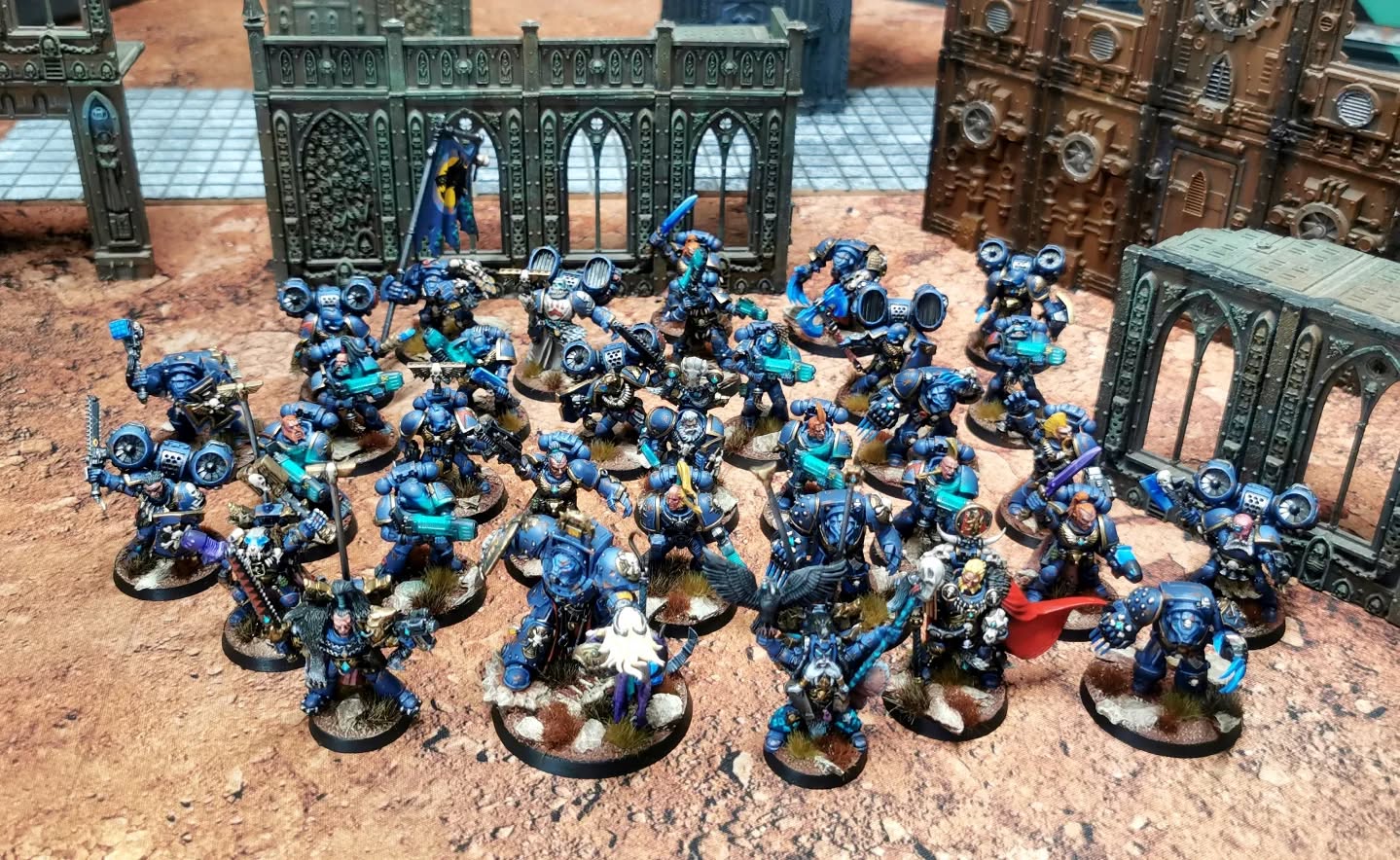 La première commande de l'année !
Une petite armée Space Wolves old Hammer pour la majorité, avec beaucoup de pièces en Métal !
Niveau table top Confirmé
Schéma imposé
#spacewolves #oldhammercommunity #warhammercommunity #w40k
#MiniaturePainting