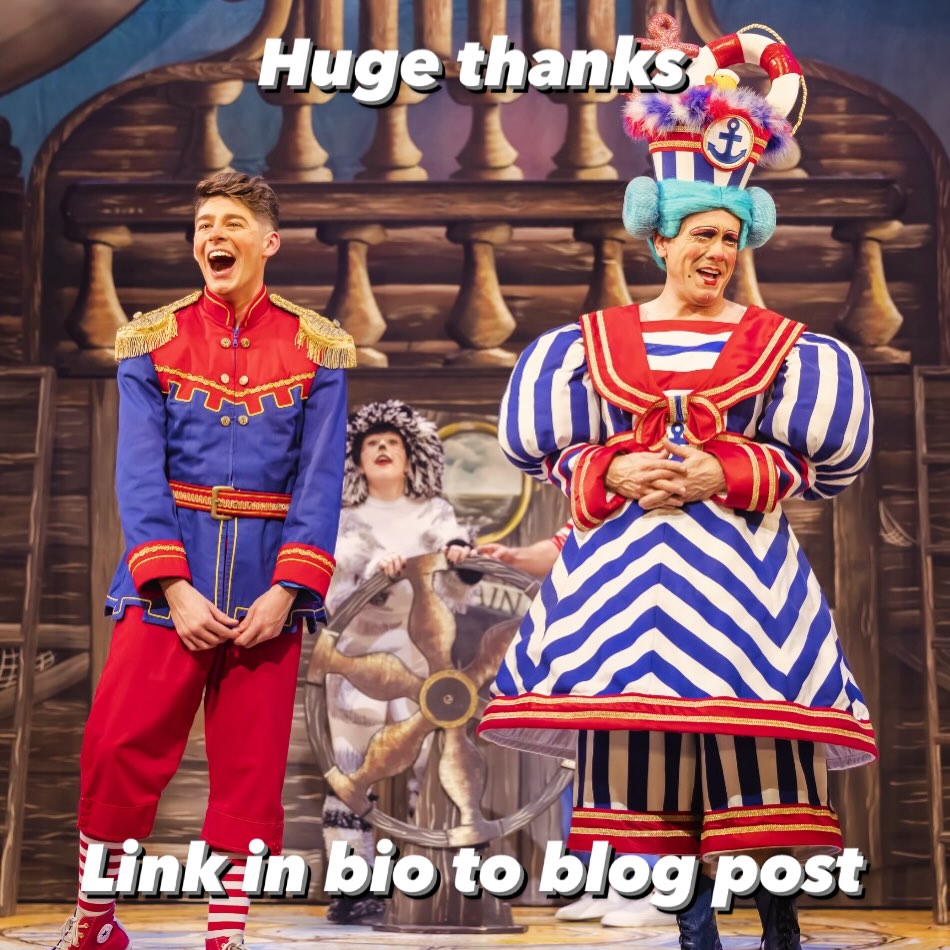 Hello Shrewsbury! A huge thank you to all that donated to our panto charity bucket collections, an unbelievable amount raised and thank you all, click Link in bio to read the post, huge love and heartfelt thanks ❤️