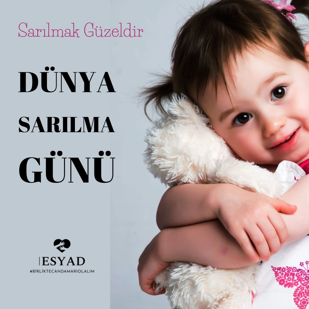 Bugün Dünya Sarılma Günü…
Bizim için sarılmak; Birlikte Candandır Olalım demektir. 💛
Birbirimizi koruyarak, anlayarak ve destekleyerek iyileşiyoruz.
#DünyaSarılmaGünü #ESYAD #BirlikteCandandırOlalım