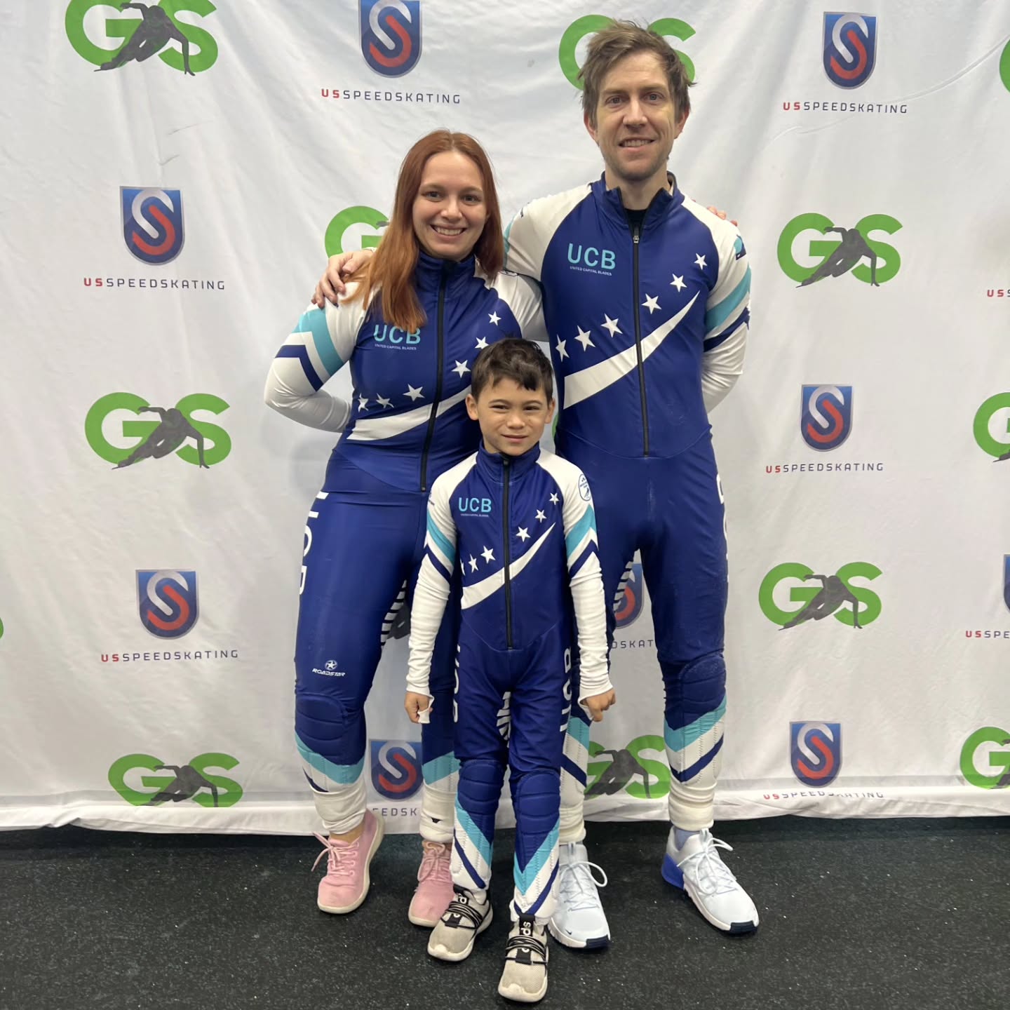 A triple third place trifecta at @gardenstatespeedskating January Thaw! Congrats Riley, @briantheredd and @misstaylorcain #united #UCB #speedskating