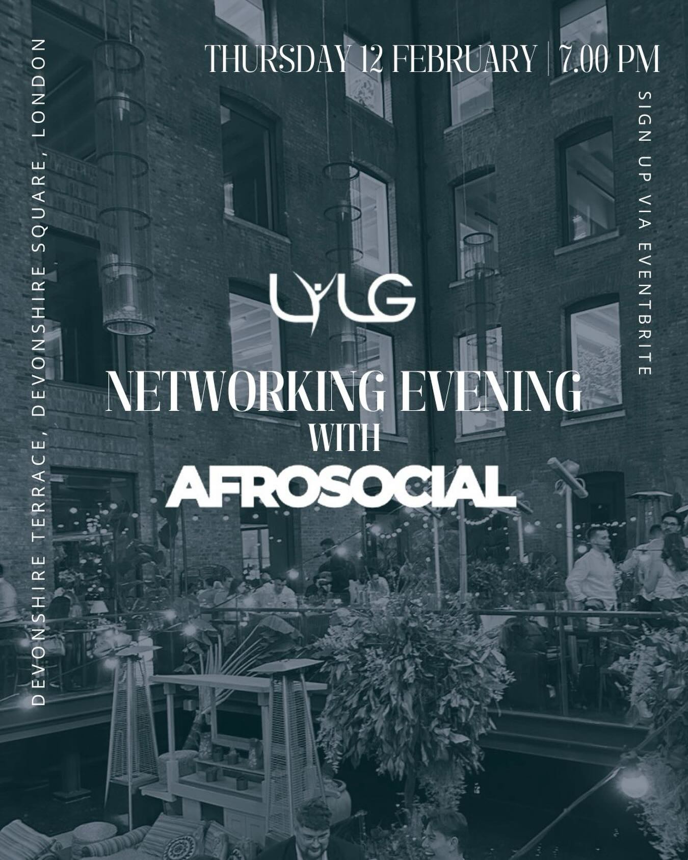 First event of 2026!
Join us on Thursday 12 February for a relaxed evening of networking with legal professionals from @afrosocialmcr.
Open to all LYLG members and non members.
Tickets available now via Eventbrite, see the link in our bio.
See you there!
