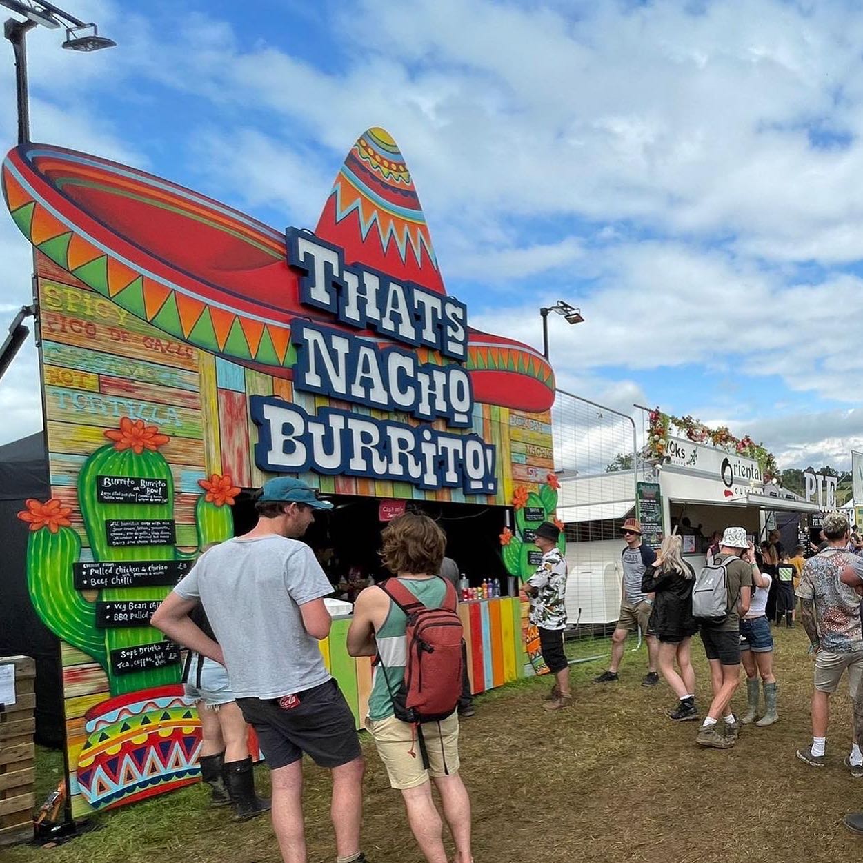 We are busy applying for festivals for the summer and can’t wait to bring our big bold Mexican hat to some new and old events in 2023!
To introduce ourselves to anyone who doesn’t know us, we are Tom & Anna and we created That’s Nacho Burrito in 2018. Since then we’ve brought our tasty, wholesome burritos & nachos to music festivals and food festivals around the UK.
Hit us up with any festivals we should be at in 2023!
#festivals #festivalfood #streetfood #burritos #nachos #thatsnachoburrito