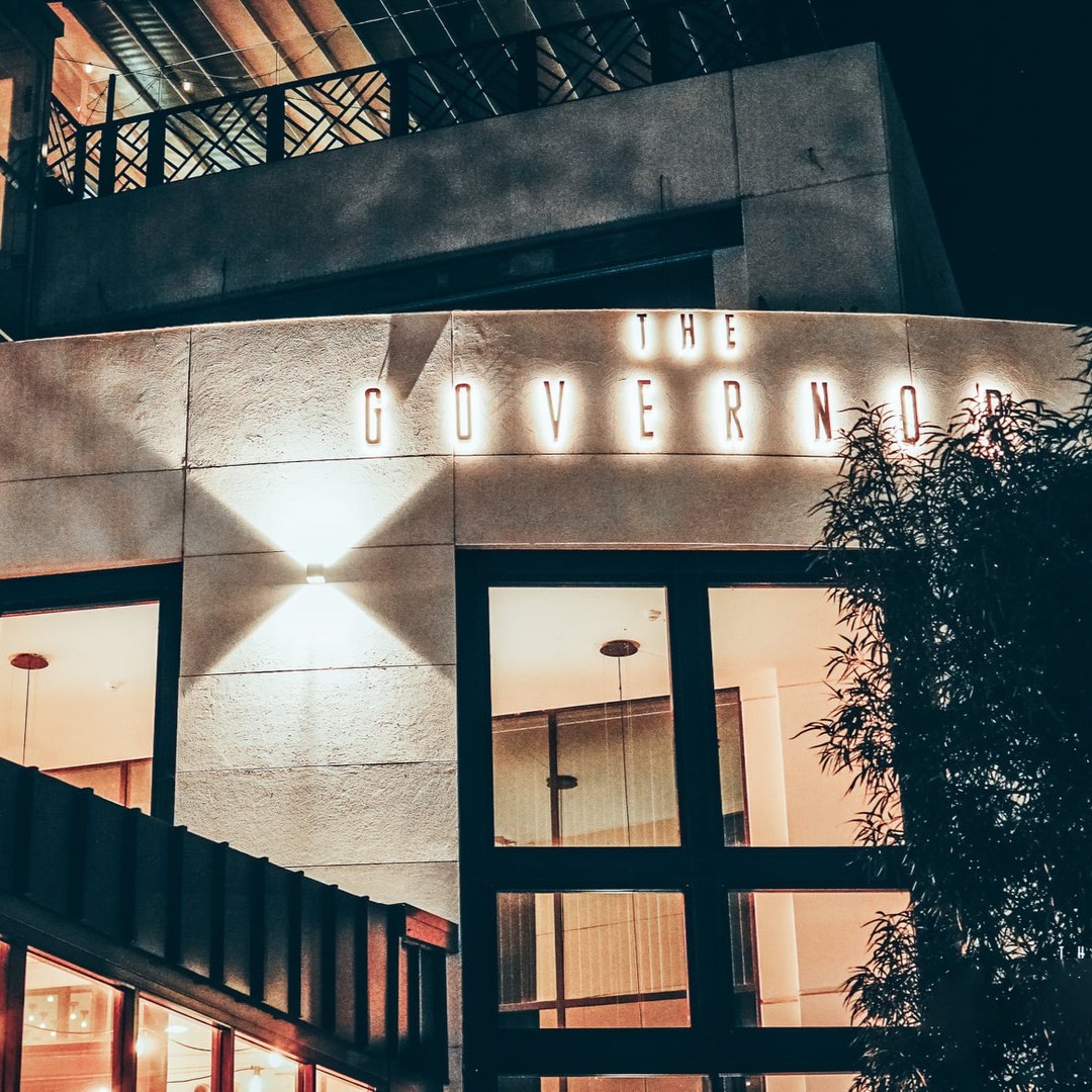 Great to see our signs making such an impact at night @governor.hotel