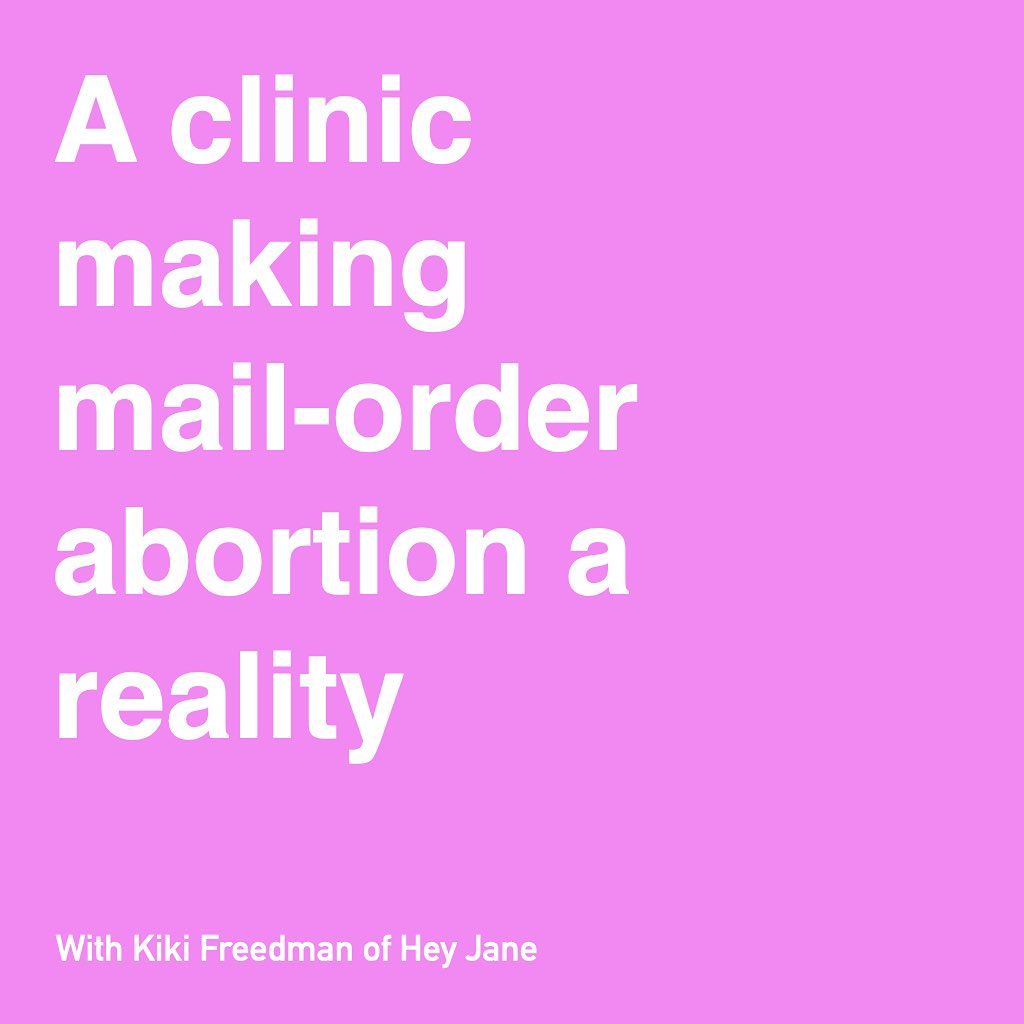 Today, December 1, as I type this, the Supreme Court is hearing oral arguments on the greatest threat to abortion access since Roe v. Wade was decided in 1973. Given the highly conservative makeup of the Court, the best case scenario expected is that abortion access will be severely restricted, if not Roe overturned outright. If Roe falls, 26 states are poised to ban abortion nearly immediately. Even if Roe doesn’t completely fall, severe restrictions will be allowed to stand, denying millions of Americans their right to reproductive choice.
In the midst of these very real threats, one topic receiving a lot of attention is the idea of “mail-order” or telemedicine abortion. Previous Femtastic Podcast episodes have covered what medication abortion is and how you can access it in ALL 50 states through various channels. Today, we are talking to @heyjanehealth, one company providing telemedicine abortion in a few U.S. states (and hopefully more soon)! The promise of telemedicine abortion is incredibly important given how restricted abortion access will likely be for millions of people capable of getting pregnant.
Hey Jane’s CEO Kiki Freedman joins the podcast to discuss why she started Hey Jane and how it works. Of course, no conversation about abortion access is complete without talking about restrictions, so Kiki discusses the federal and state-level restrictions that impact where and how Hey Jane can operate (hint: the restrictions are definitely not based in science or safety).
Additionally we chat about how access to telemedicine abortion may be impacted moving forward, particularly by FDA regulations, and how Hey Jane plans to protect and expand access despite what may come.
Listen wherever pods are found, including Spotify. Link in bio.