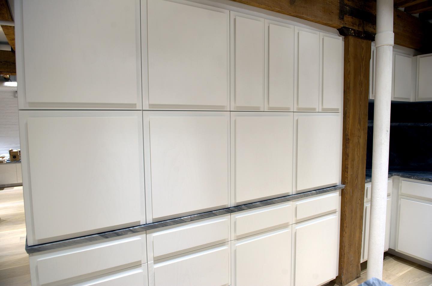 Tribeca NYC kitchen #nyc #loft #kitchendesign #architecture #woodworking