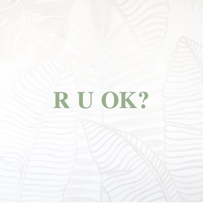 Checking in on your loved ones, acquaintances and even yourself is really important to stay on top of mental health.
⠀⠀⠀⠀⠀⠀⠀⠀⠀
“R U Ok?” is not only an amazing charity but a great conversation starter to show your support for your loved ones, especially during such unprecedented times. You never know how much a simple question can make someone’s day and navigate them into a positive direction.
⠀⠀⠀⠀⠀⠀⠀⠀⠀
Who are you going to check up on today?
⠀⠀⠀⠀⠀⠀⠀⠀⠀
Also just remember that it’s okay not to be okay 💞
#ruokday2020