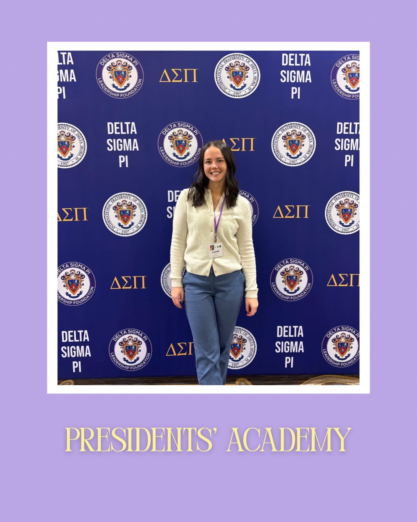 This past weekend, our President Corinne Lacey headed to St. Louis for DSP’s Presidents’ Academy 2026 ✈️ We are so proud of her and all of the amazing work she does for our chapter! 🤩💜
#presidentsacademy #dsp #dsppa #businessfraternity #stlouis