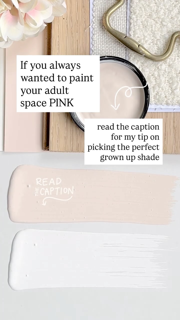 Let’s talk PINK
Just because you’re all grown up doesn’t mean you can’t paint the walls in your home pink. The secret is picking the right shade.
For adult spaces, choose a blush pink that’s soft, muted with a slight brown undertone. One of my favorite shades?
@benjaminmoore TISSUE PINK 1163: A soft muted blush pink with a slight brown undertone. Pair with warm metals like brass or gold, linen, and soft gray.
For woodwork and trim, use a warm, slightly creamy off white like Benjamin Moore Simply White.
Comment PINK and I will DM you a free design board to show you how to style Benjamin Moore Tissue Pink in the bedroom.
Love it or leave it? Let me know what you think of this paint color in the comments!
For more Benjamin Moore paint colors and advice don’t forget to save your favorites and follow along!
#interiordesign #benjaminmoore #paintcolors #designinspiration