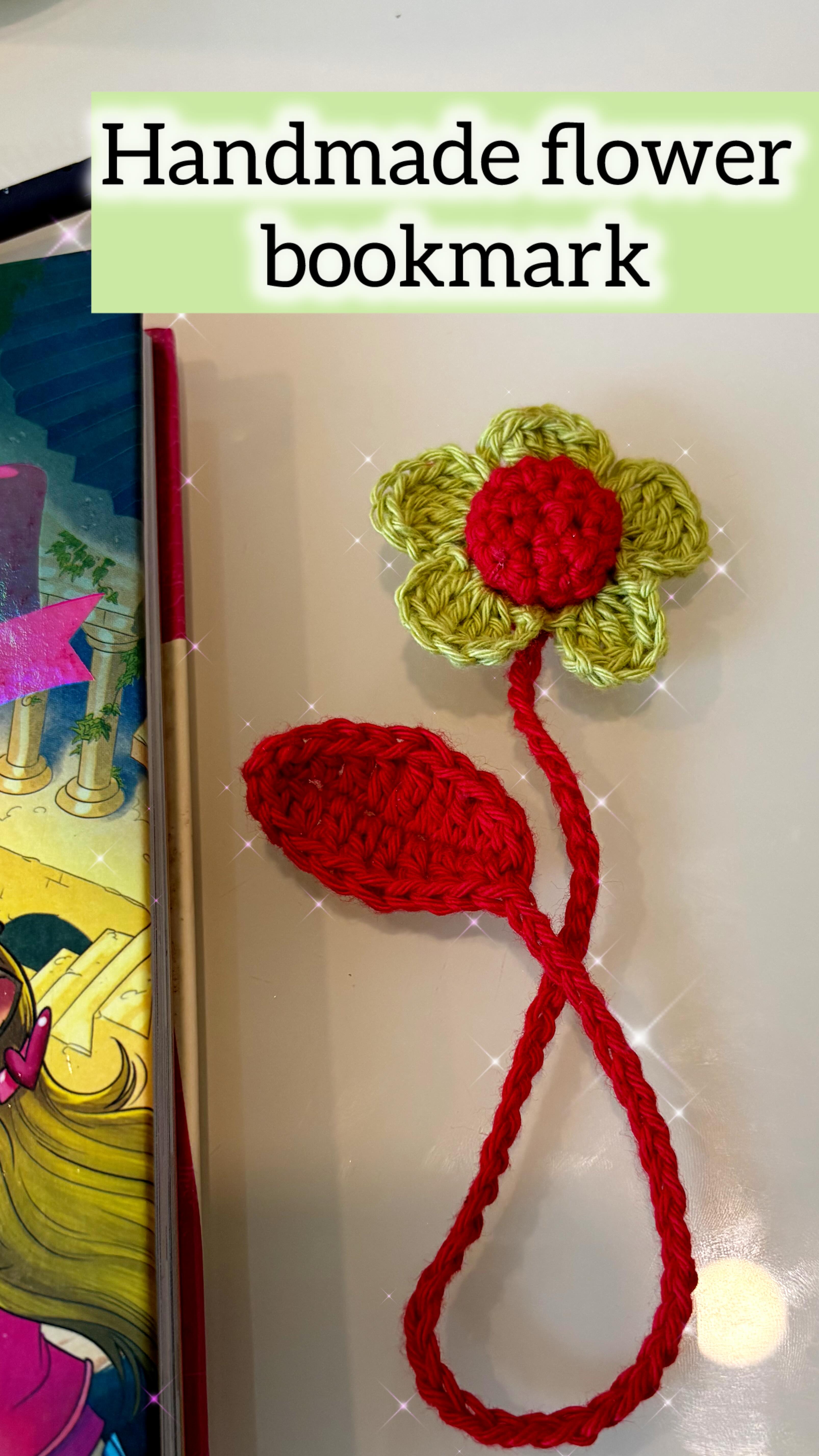 Crochet flower bookmark to mark your favourite chapters 🌼📖
Would you use this as a bookmark or gift it to a book lover? 🌸📖
Comment 💚 if you love handmade things!
#crochetbookmark #handmadebookmark #crochetflowers #handmadewithlove