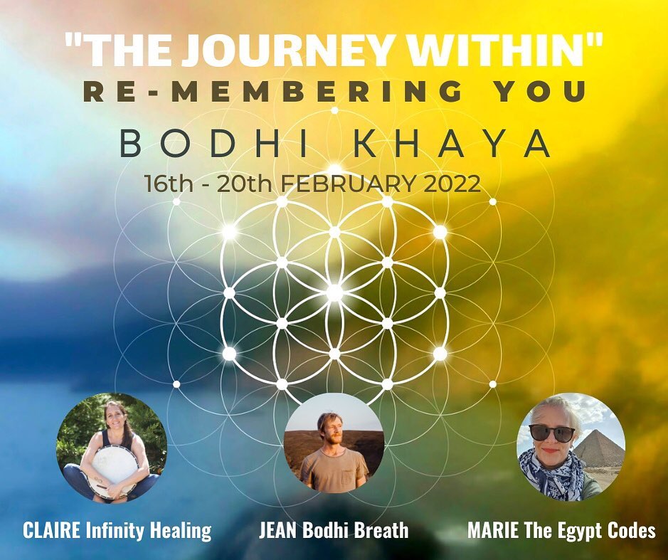 “Where there is a trinity of energy much can be attained, 3 people can accomplish a great task together” Unknown…..⠀
⠀
Jean - (@bodhi_breathwork) , Claire - Infinity Healing (@claire.p.creighton) and Marie – The Egypt Codes (@marie_coveley) bring you the most powerful blend of teachings, healings and activations that your soul has long been waiting for! ⠀
⠀
⠀
This gathering will be held at the beautiful and magical space ~ @bodhikhaya ⠀
⠀
We invite YOU to take a ‘JOURNEY WITHIN’ through a divine tapestry of teachings, frequencies and activations, giving you the freedom to expand deeply into the fullness of YOU, bringing online your highest expression of what it is to be in your Soul Sovereignty as a powerful creator being!⠀
⠀
This is a call to action, to those who are ready! To those who are feeling the stirring of their own inner power, whilst hearing the resounding call of Spirit, to step up, to be seen, to claim your space and share your light! ⠀
⠀
Step through the portal with us and be taken to those parts of You that hold deep wisdom and magic! There are unique gifts and abilities within you that you have agreed to keep safe until now. ⠀
⠀
⠀
‘The Journey Within’ will hold the space for you to ‘Re-Member You’ and to acknowledge and honor what you have agreed to bring through at this transformative and magical time. The Golden Age is landing and so are YOU!⠀
⠀
⠀
For more info, pricing and bookings, please visit www.bodhikhaya.com and click “Join a retreat” - You will find us there☺️🙏
⠀
See you in February 2022!🌈
#capetownretreats #spiritualretreats #consciousbreathwork #shamanicjourneying #remembering #cocreation #breathawareness #personaldevelopmentjourney #yogasouthafrica #restandreset #ancientegypt #authenticself #bodhikhaya