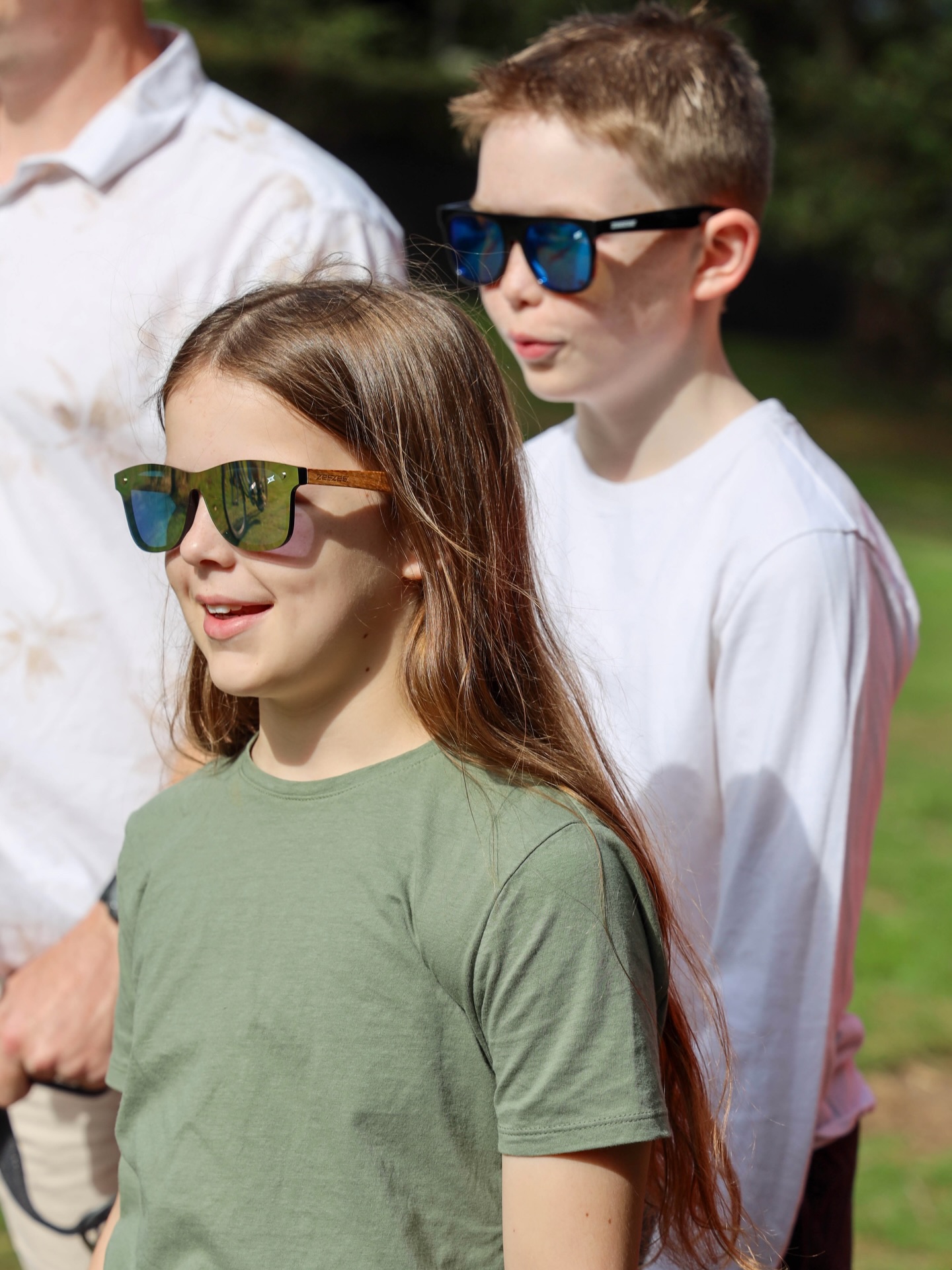 Real life. Real moments . Style: Performer and Rider Colours: Pink and Blue #zeezeewear #sunglasses