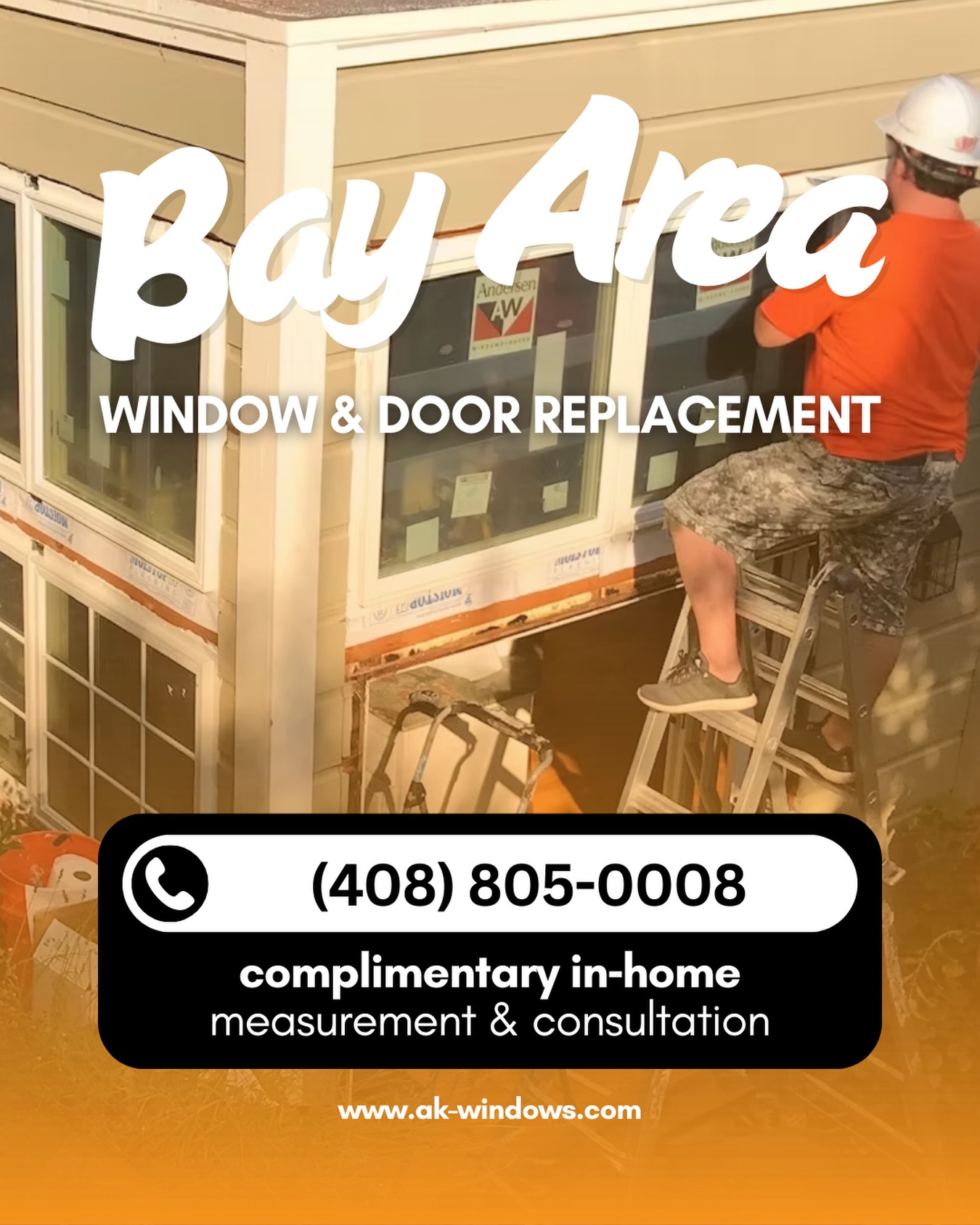 Bay Area window & door upgrade 🔧
Get a complimentary in‑home measurement & consultation and see what new windows can do for your comfort and curb appeal.
📍 Bay Area
📞 (408) 805‑0008
🌐 ak-windows.com
Save this post and call when you’re ready to replace your windows.