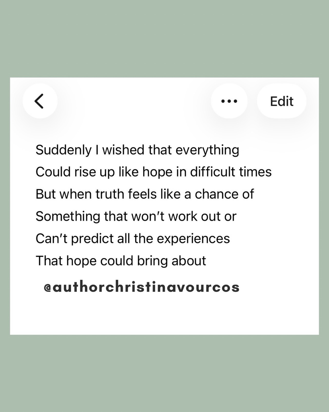 Today’s prompt for Suleika Jaouad’s New Year’s Journaling Project 30 days Ritual Project focuses on picking a written text to blackout.
I decided to make a digital copy of one of my poems from my first book of poetry (with a few short stories) WRITE FROM THE HEART, EDIT WITH PRECISE MEASURE. I digitally blacked out certain parts and then I wrote out the words to make a new poem.
What do you think of it?
Thanks to @suleikajaouad & @theisolationjournals for inspiring me this month from visual art, journaling out my thoughts, and creative writing. #GreekLatina #IndieAuthor #IndiePoet #BloodCancerSurvivors