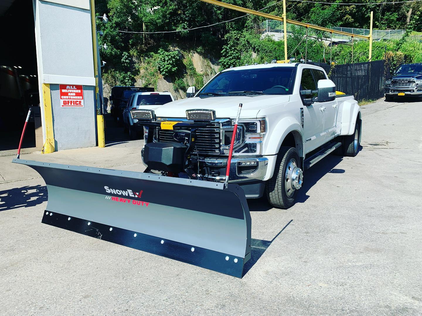 @snowexproducts HD for this 2022 F450! #yonkersny #yonkers #nyc #westchestercounty #snowplows #fordtrucks #superduty #dually #f450superduty
