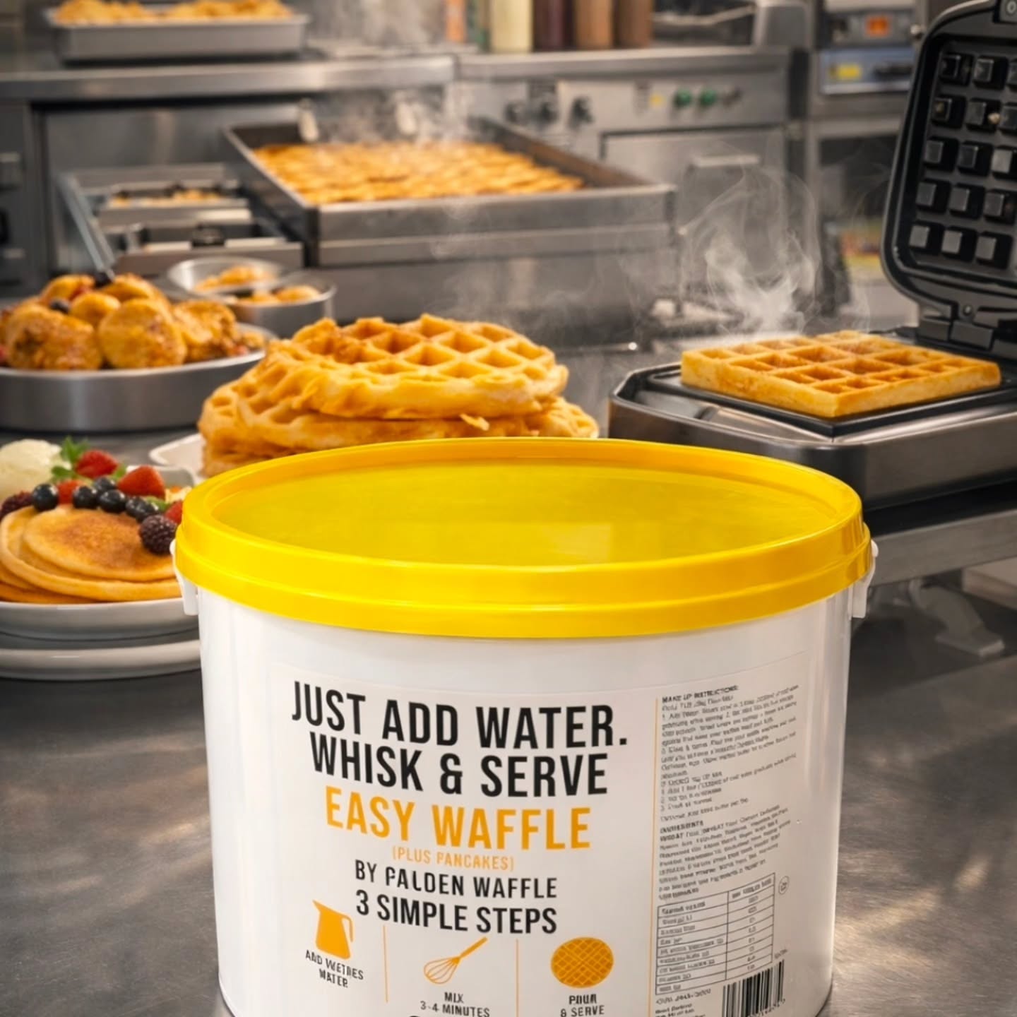 ๐ A New Category in Waffles โ Built for UK Foodservice
Weโre proud to announce the launch of Golden Waffle, a UK-based foodservice brand designed specifically for wholesalers, contract caterers, and multi-site operators.
In just 2 weeks, Golden Waffle is already supplying:
โข Schools
โข QSR brands
โข Hotels
โข Restaurants
โข Bars & cafรฉs
Why buyers are paying attention:
๐ง Just-Add-Water waffle mix in a bucket
โฑ๏ธ Reduces prep & cleaning time by up to 70%
๐ฆ Simple SKU, easy storage, fast replenishment
๐ฌ๐ง UK-manufactured & UK-supplied
๐ Supports margin improvement & labour efficiency
The format removes complexity for operators while creating clear differentiation for wholesalers looking to add innovative, high-turn foodservice SKUs.
๐ Commercial waffle machines arriving February
Designed for volume environments
Compatible with QSR & hospitality operations
Optional branded plate solutions
Golden Waffle offers wholesalers and buyers: โ A genuinely new product category
โ Strong repeat purchase behaviour
โ Operational simplicity for customers
โ UK supply chain resilience
โ Clear value proposition in a crowded market
We are now engaging with: โข Foodservice wholesalers
โข Buying groups
โข Education suppliers
โข Contract caterers
โข Multi-site QSR operators
๐ฉ Letโs discuss listings, volume pricing & partnerships
๐ www.GoldenWaffle.com
๐ฒ +44 7999 373839
Golden Waffle
A smarter system for modern foodservice.
Built in the UK.
Built to scale. ๐ฌ๐ง๐ง
#FoodserviceUK #WholesaleInnovation #QSRBuyers #HospitalityProcurement #UKManufacturing #GoldenWaffle #SchoolsCatering