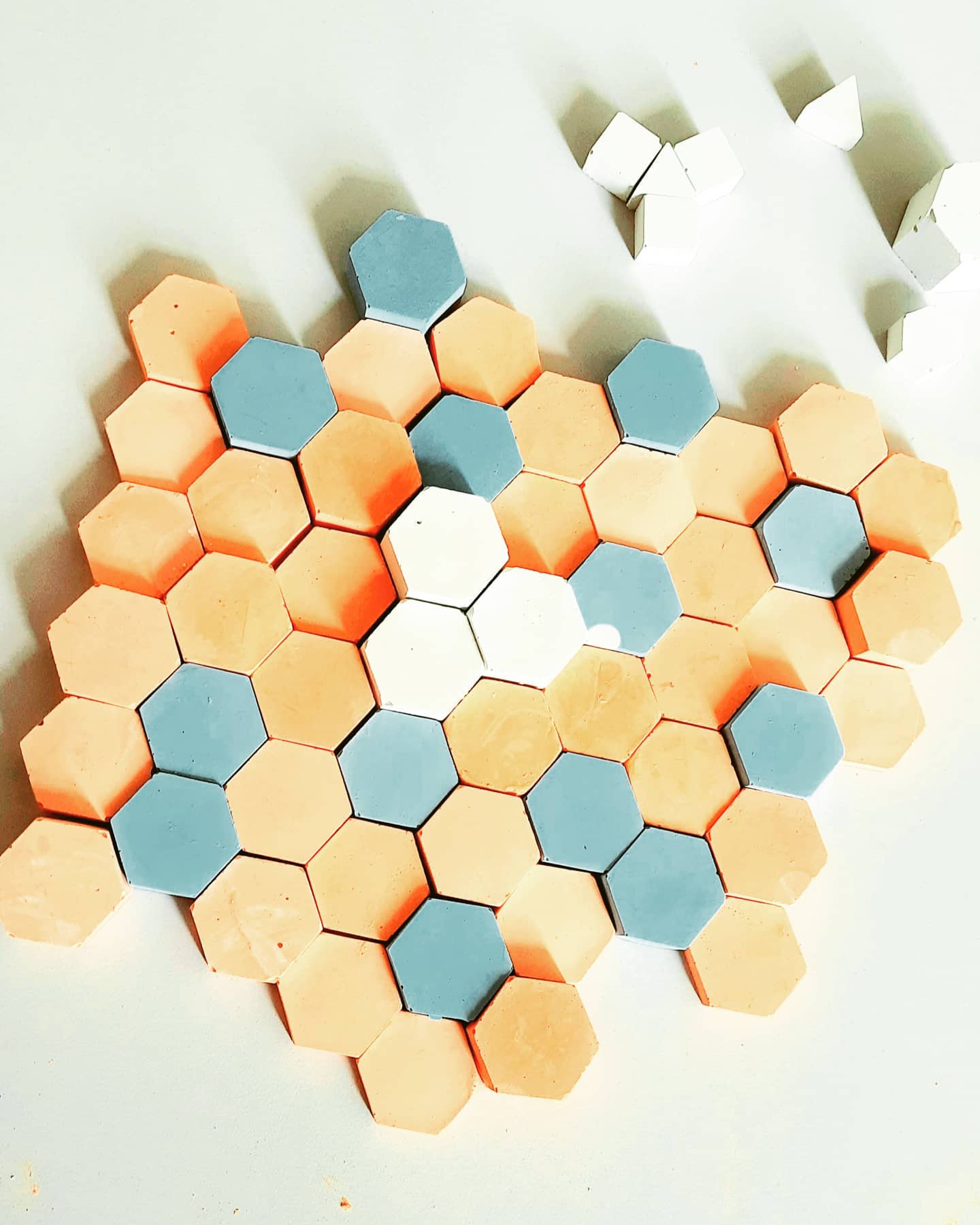 Game design concept in process .
It is a simple territory capture strategy game .
#gamedesign #thinking #designstudio #Gamedesignstudio #studio #concrete #concretedesign #concretestudio #geometric #honestdesign #designinspiration #designlovers #hexagon #designlife #livedesign #lifestyle #strategygame #gamers