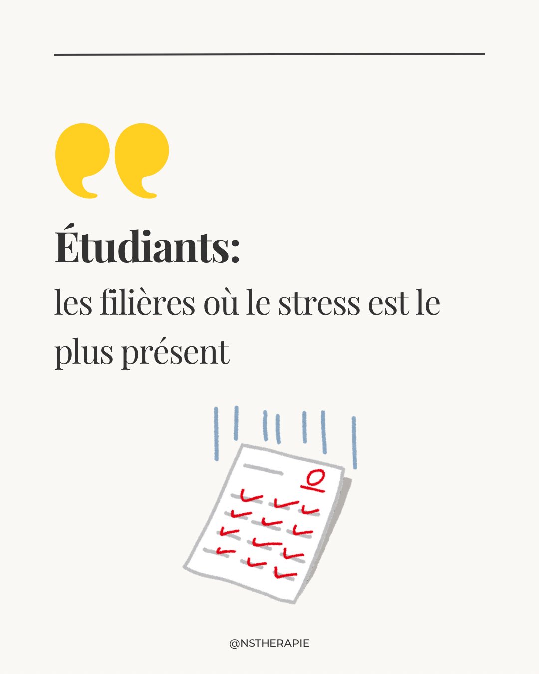 Beaucoup d’étudiants pensent que le stress fait “partie du jeu”.
Mais quand la pression devient constante,
quand le corps ne récupère plus,
quand l’anxiété s’installe durablement,
ce n’est plus un simple passage difficile.
La souffrance psychique étudiante est réelle,
même quand les résultats sont bons.
Et elle mérite d’être entendue, pas banalisée#