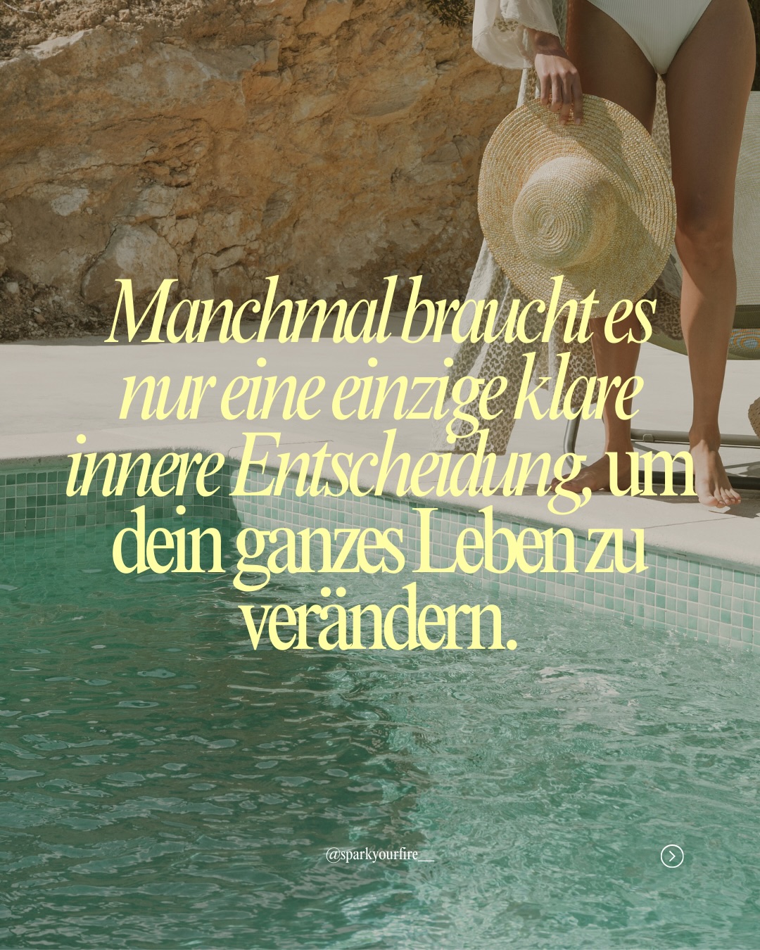 Manchmal braucht es nur eine einzige klare innere Entscheidung, um dein ganzes Leben zu verändern.
Und zwar den Moment, wenn du nicht mehr innerlich diskutierst, 👉OB es geht, sondern anfängst zu fragen
👉WIE es möglich wird.
Wenn du dir Momentum wünscht, einen geschützten Raum, eine Struktur, um deinem Traumleben näher zu kommen - dann lade ich dich ein zu Next Level You:
Ein sicherer Online Raum & Kurs,
✨ um deinem Traumleben näher zu kommen
✨ um loszulassen was dich zurückhält
✨ dir bewusst zu werden was du wirklich willst
✨ und danach zu handeln.
Eine 66-tägige Reise, auf der du
✨ verstehst und lernst, warum dich dein Unterbewusstsein zurückhält wirklich nachhaltig zu verändern und du
✨ lernst, wahre Veränderung in dein Leben zu integrieren und zu halten.
Alle Infos findest du hier
👉 www.bit.ly/next-level-2026
🐣 Early Bird Preis bis 25.1.26
📅 Wir starten am 8.2.26